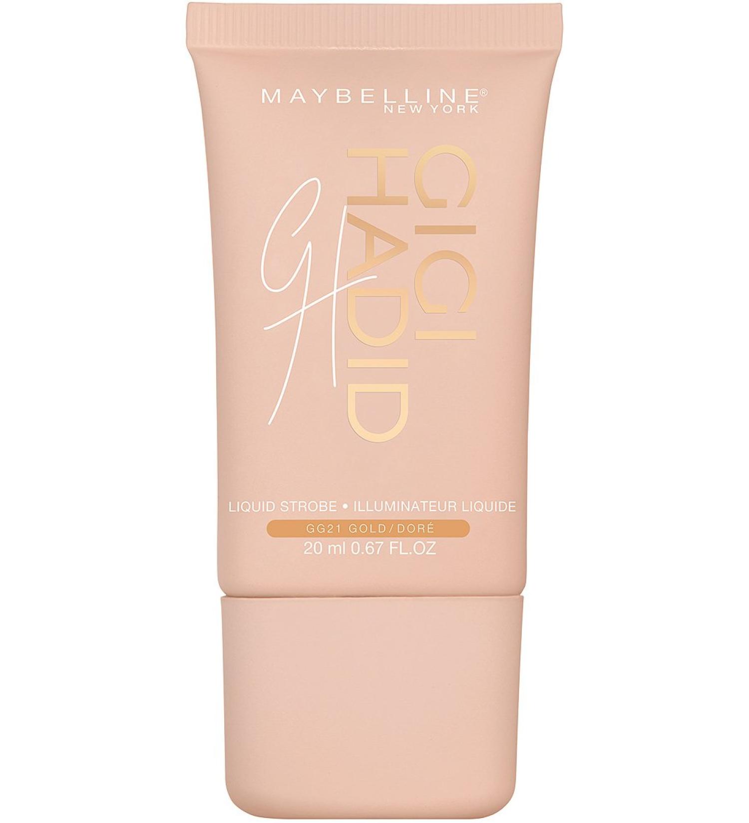 Maybelline New York Gigi Hadid Liquid Strobe Gold 0.67 oz - Illuminate Your Look - Buy Online on GoSupps.com