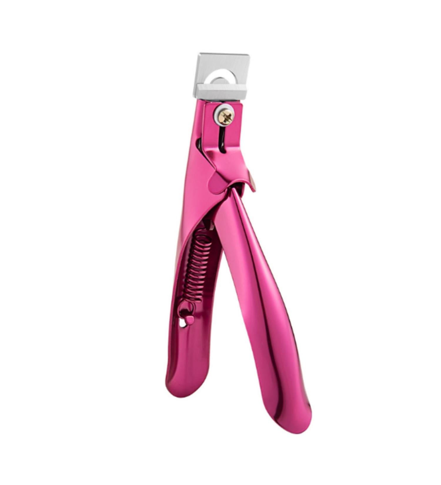Willight Tip Cutter - Stainless Steel Nail Clipper for Salon & Home Manicure - Rose Red | Ideal for Nail Art & DIY Beauty Design - Buy Online on GoSupps.com