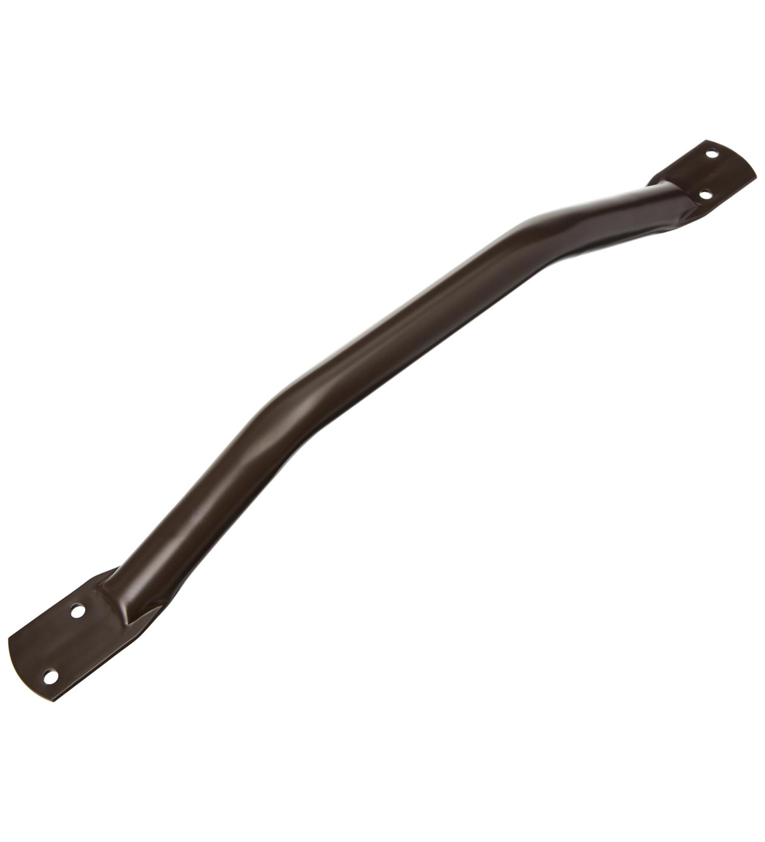 Aidapt Brown 18 Easy Grip Coated Steel Grab Bar Rail Support for Indoor and Outdoor Safety - Buy Online on GoSupps.com