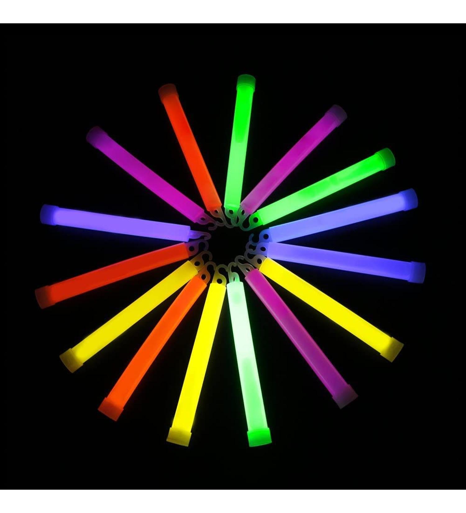 Party Club of America Premium 4 Glow Fever Bulk Ultra Bright Multi Color Glow Sticks - 50 Pack - Buy Online on GoSupps.com