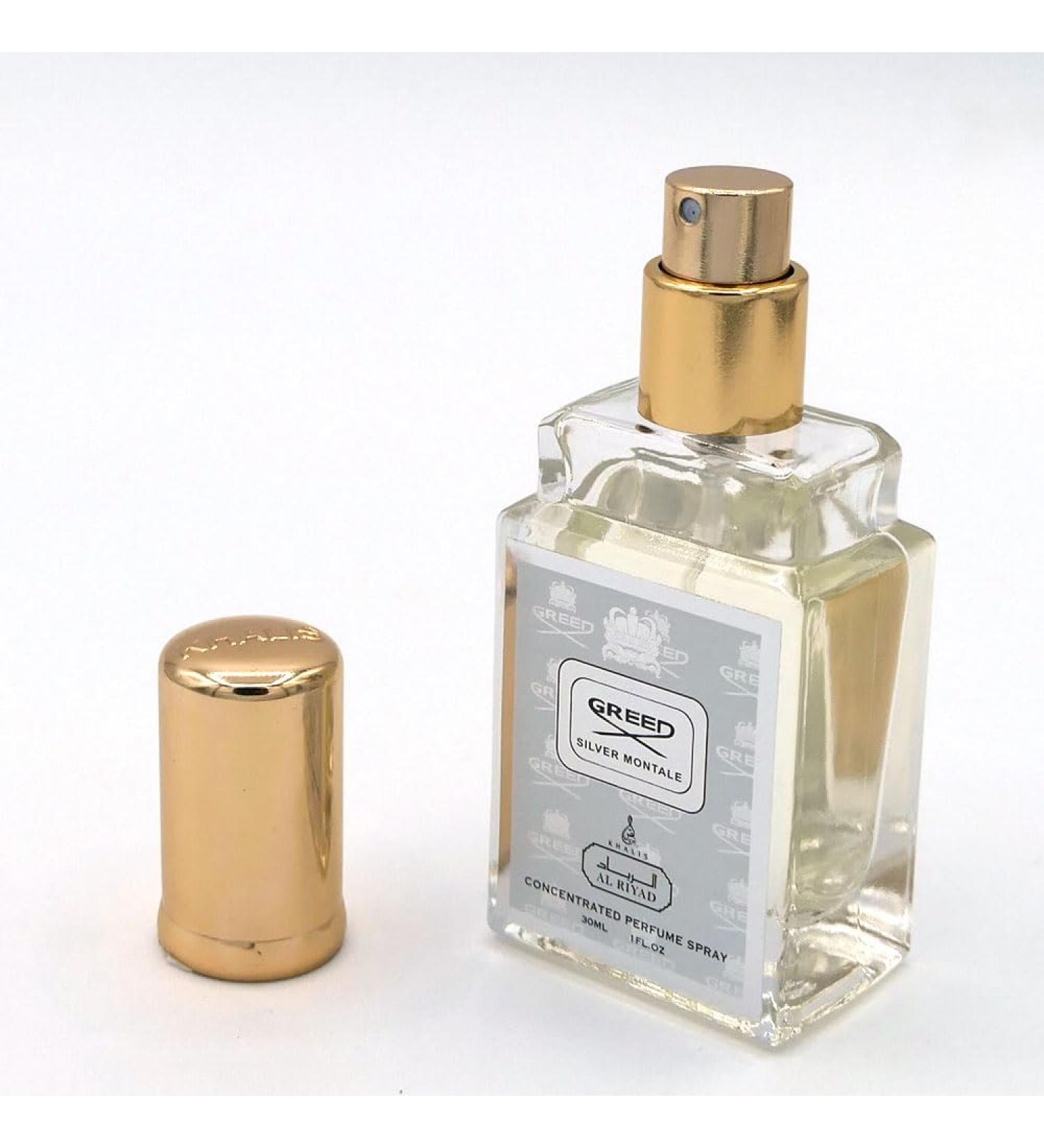 SILVER MONTALE Inspired by Creed Silver Mountain 1.1 oz (30 mL) Eau De Parfum Spray a fragrance that will leave a lasting impression by House of AL RIYAD Dubai Silver Mountain Water 1.1 Fl Oz (Pack of 1) - Buy Online on GoSupps.com