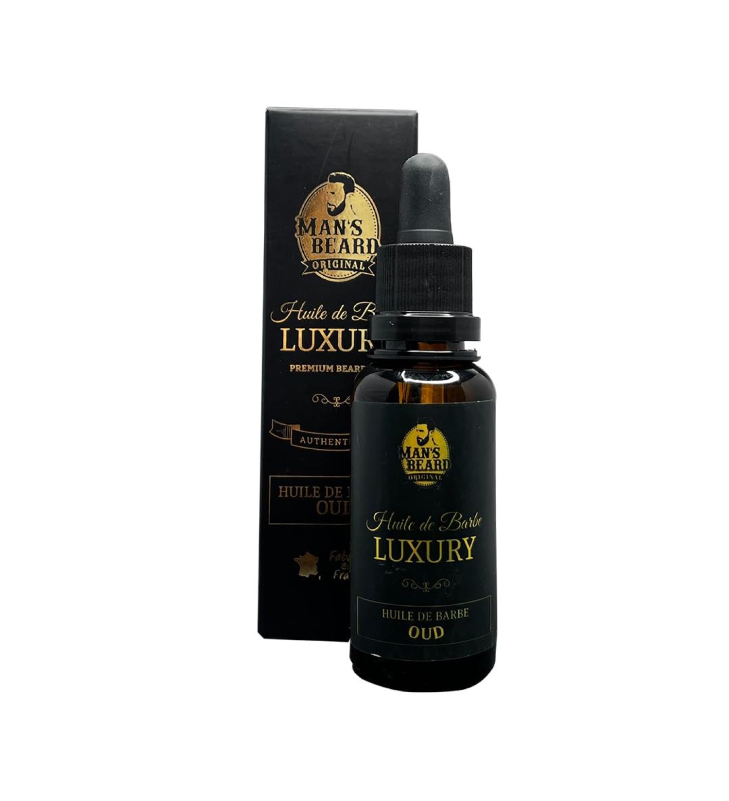 man's beard Luxurious beard oil Content: 30 ml 100% made in France Ingredients of natural origin