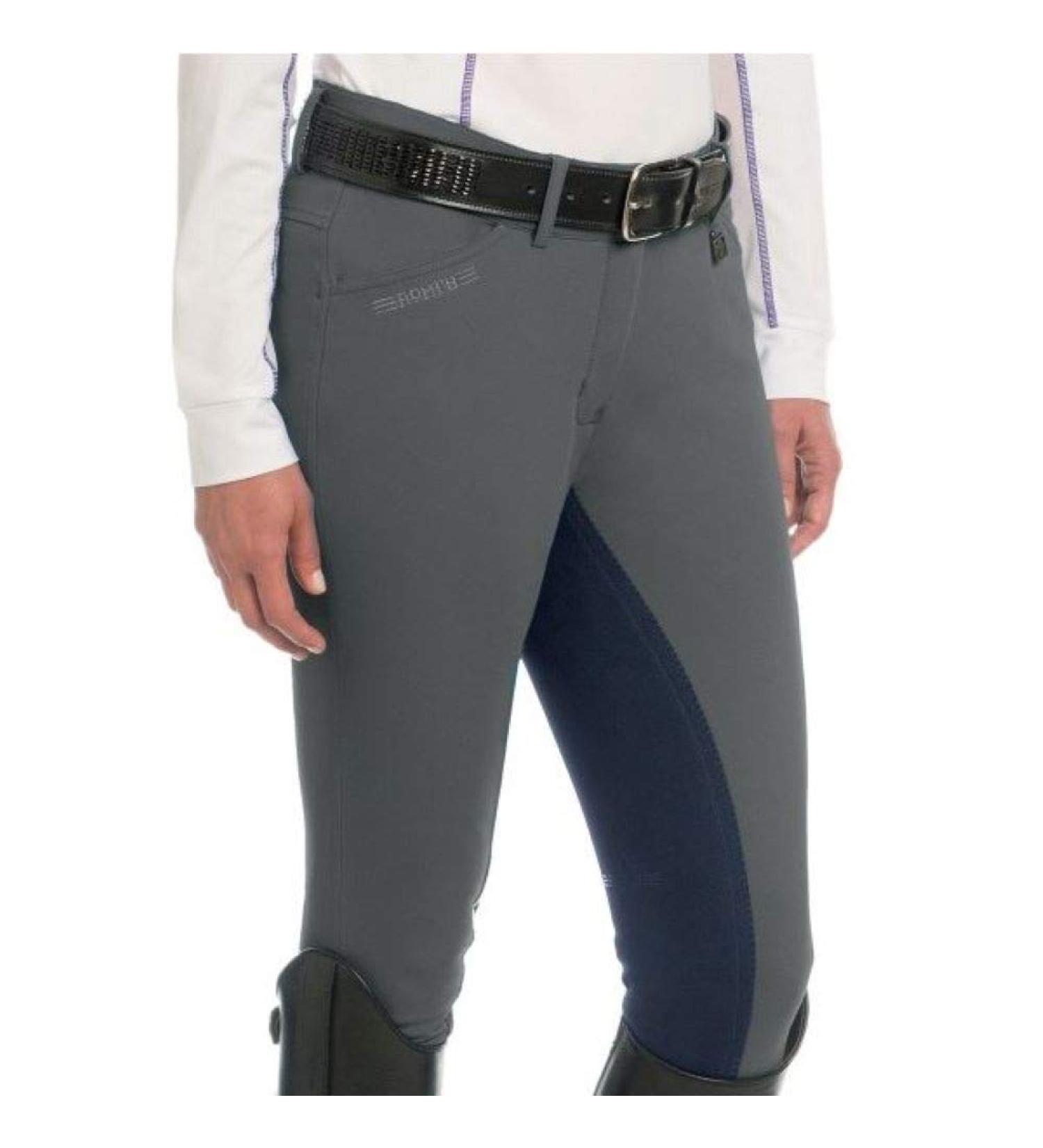 Romfh Sarafina Full Seat Breeches - Gunmetal/Midnight Navy 32R