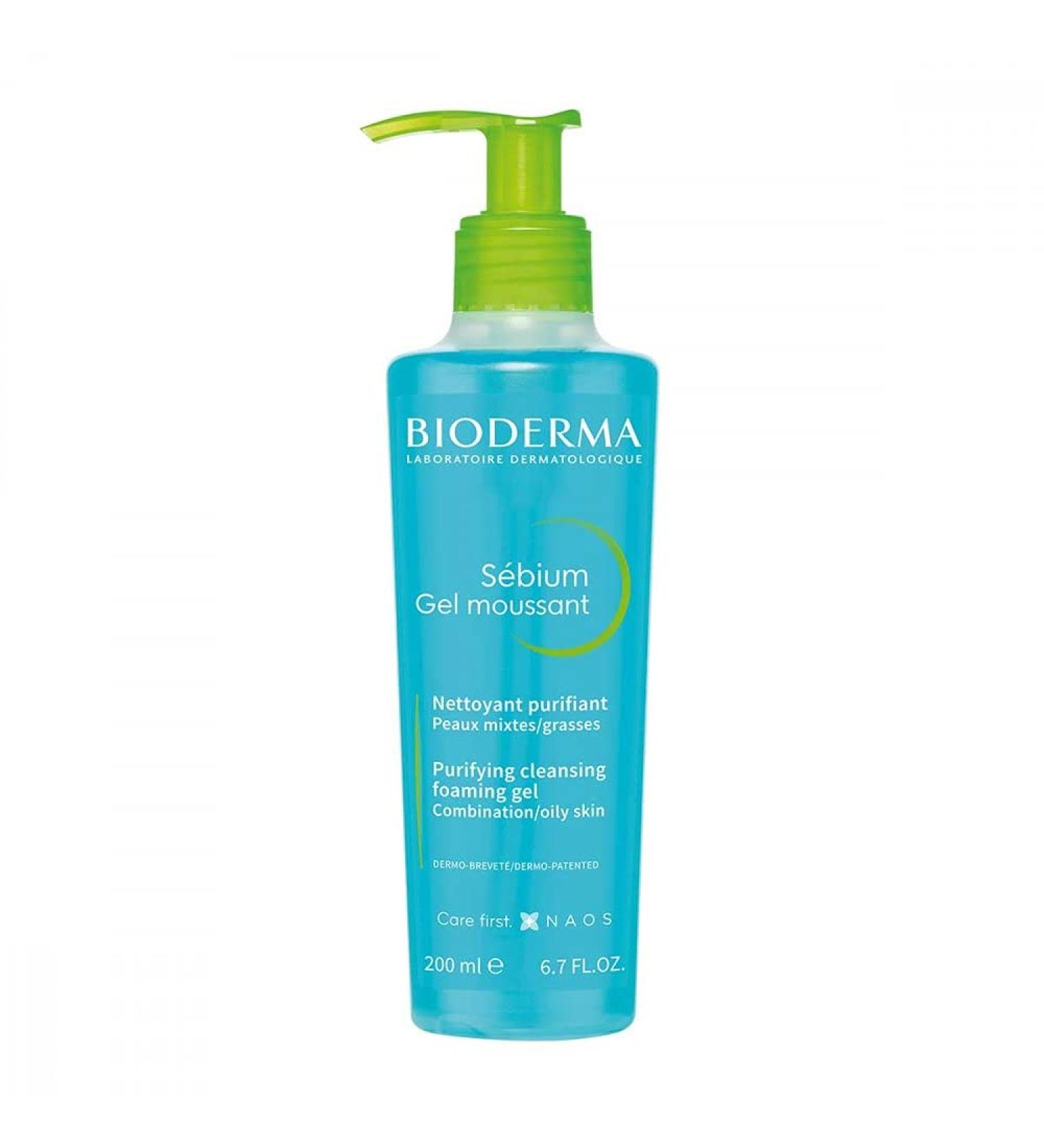 BIODERMA SEBIUM Foaming Gel Cleansing Gel 200 ml Gel - Buy Online on GoSupps.com
