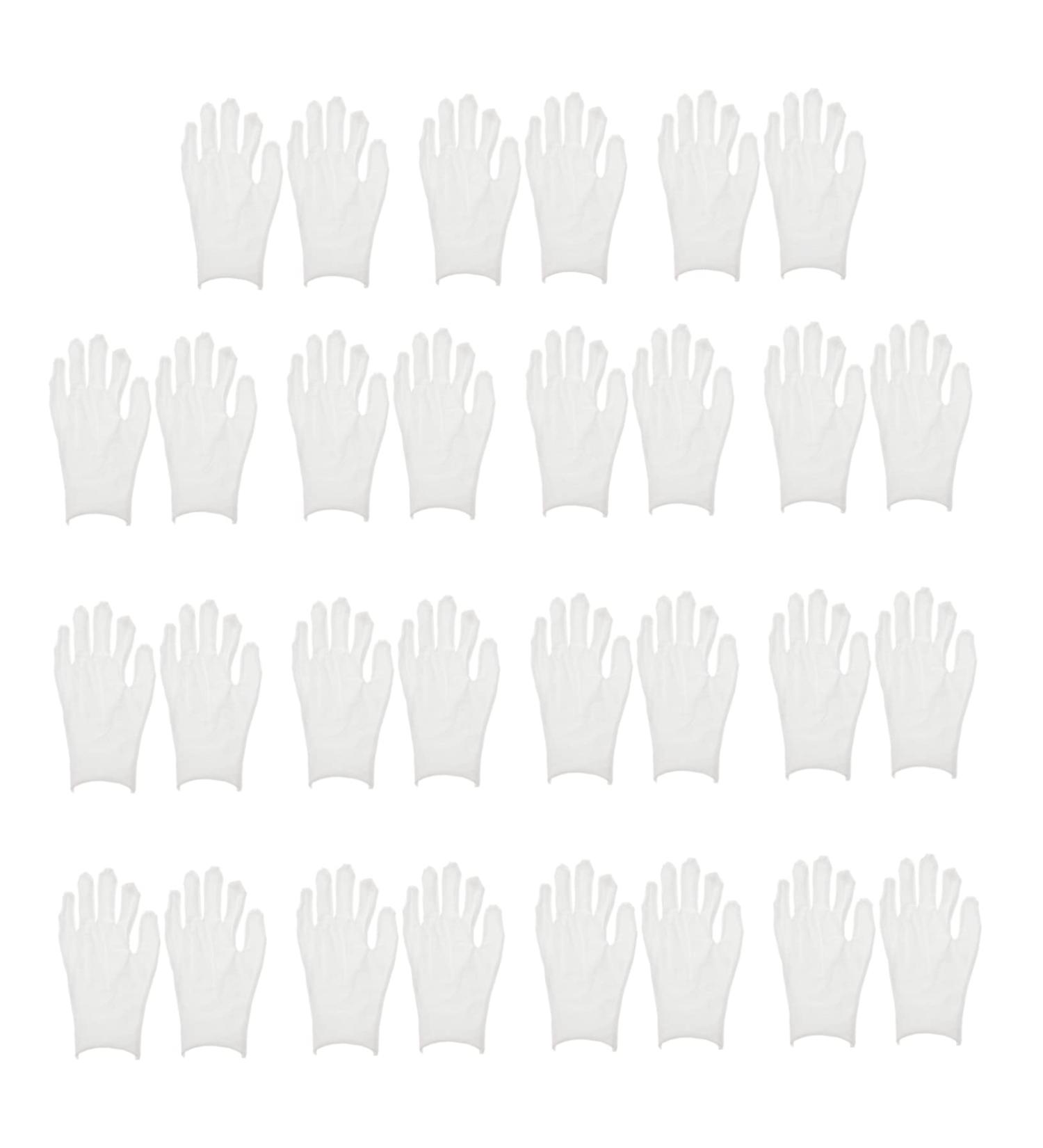 FOMIYES 15 Pairs Overnight Moisture Gloves Jewelry Inspection Gloves Dry Hands Glove Black Honey Hydrating Gloves Driving Men Stretchable Gloves Cotton Women's Mittens White spa - Buy Online on GoSupps.com