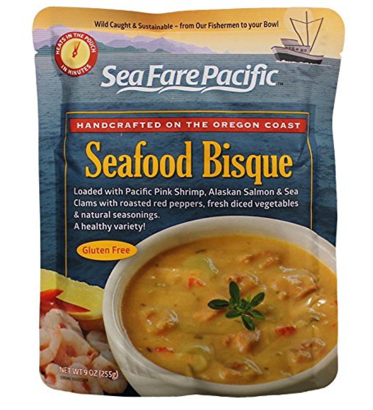Sea Fare Pacific Seafood Bisque Soup, 9 Ounce