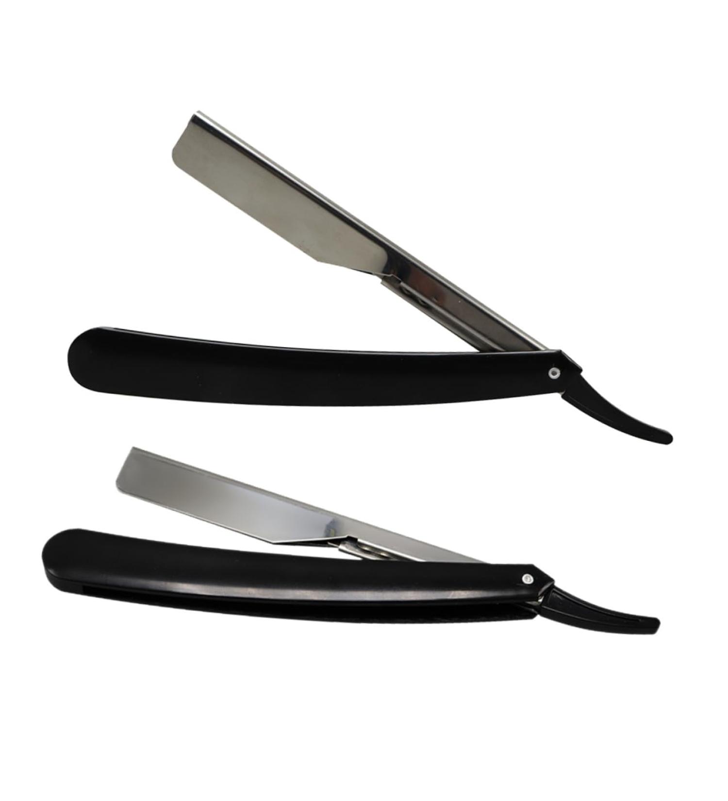 Angoily 2-Pack Safety Razor for Men | Manual Metal Straight Blade Shaving Razor | Smooth & Safe Shave - Buy Online on GoSupps.com