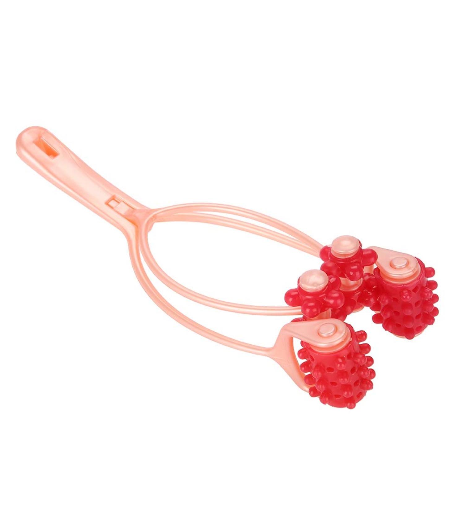 Verdant Touch Facial Massager - Portable 4-Roller Manual Face Massager for Shaping Lifting & Slimming - Shop Internationally! - Buy Online on GoSupps.com