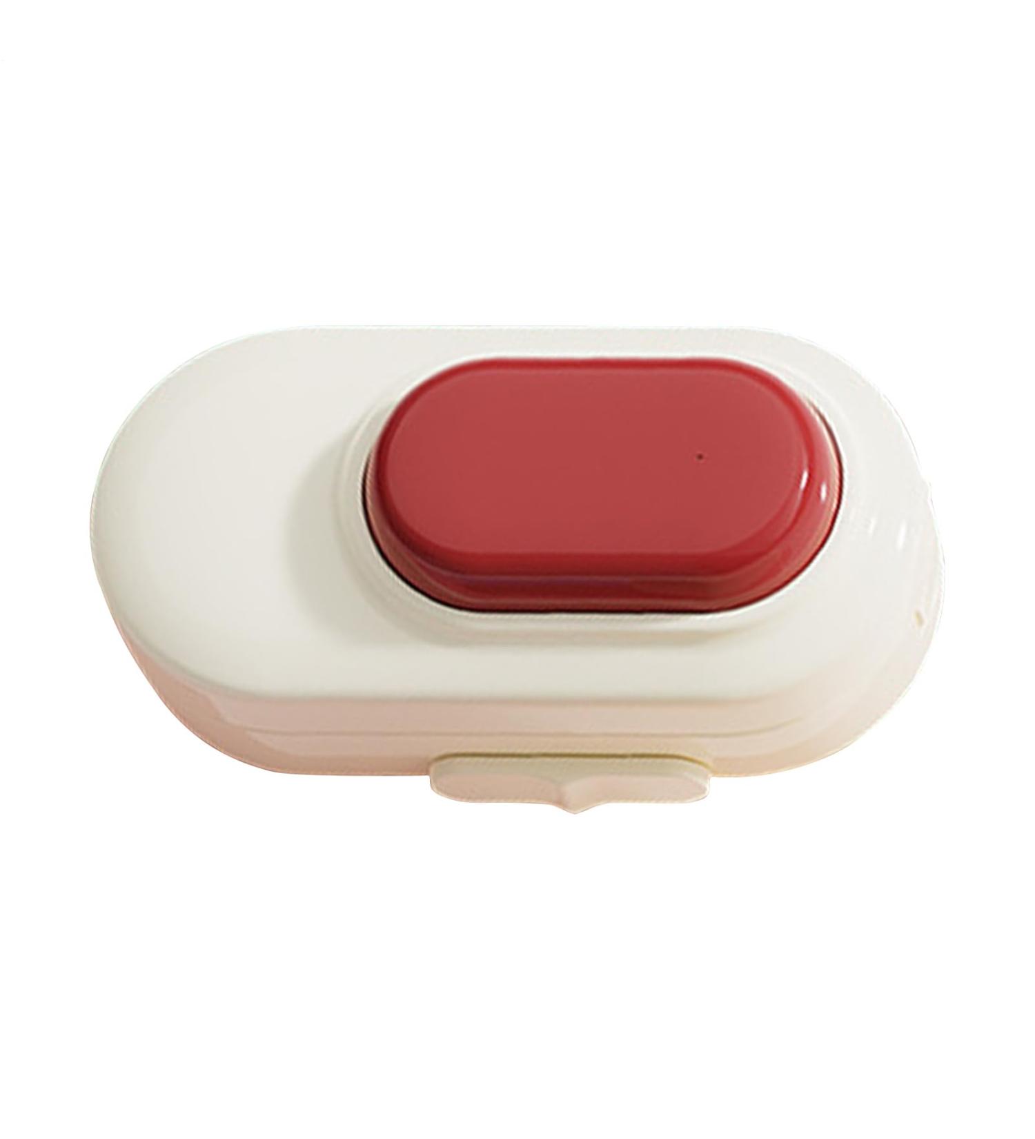 Petit Coupeur de Comprim s | Diviseur Pr cis Portable 1/4 | Coupe-M dicament Compact pour Femmes Adultes Seniors | Id al pour Usage Scolaire Professionnel Voyage | Bo tier Pratique Rouge et Beige - Buy Online on GoSupps.com