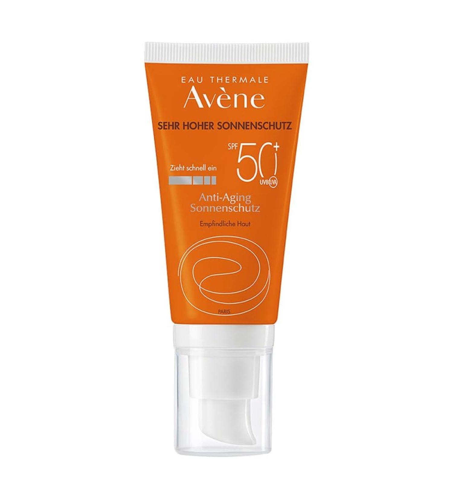 Av ne SunSitive Anti-Aging Sun Emulsion SPF 50+ | Broad Spectrum Protection for Healthy Skin - Buy Online on GoSupps.com