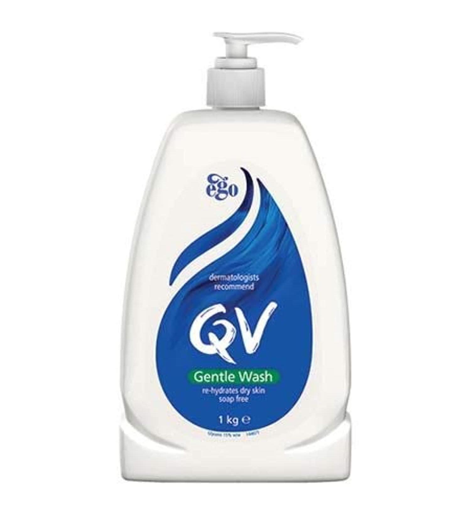 MC QV Gentle WASH 1L-to Maintain Hydration During Cleansing so Skin is Left Clean and Soft.pH Balanced  Low-Irritant Formulation  Free from Colour  Fragrance