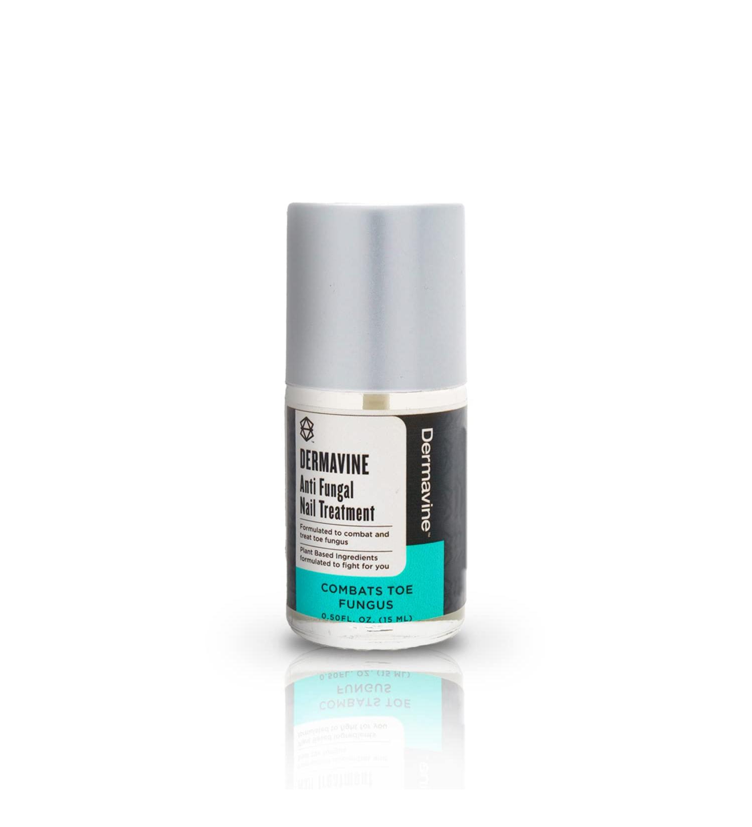 Dermavine Nail Fungal Treatment - All Natural Strengthener for Damaged Nails, Repair and Aid for Dry/Brittle Nails - Easy to Apply Fungus Treatment - Buy Online on GoSupps.com