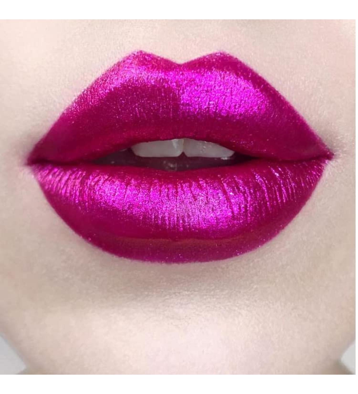 PAMO Metal Lip Color Waterproof Lipstick - Non-Fading Lip Gloss (Stripper Pink) - Buy Online on GoSupps.com