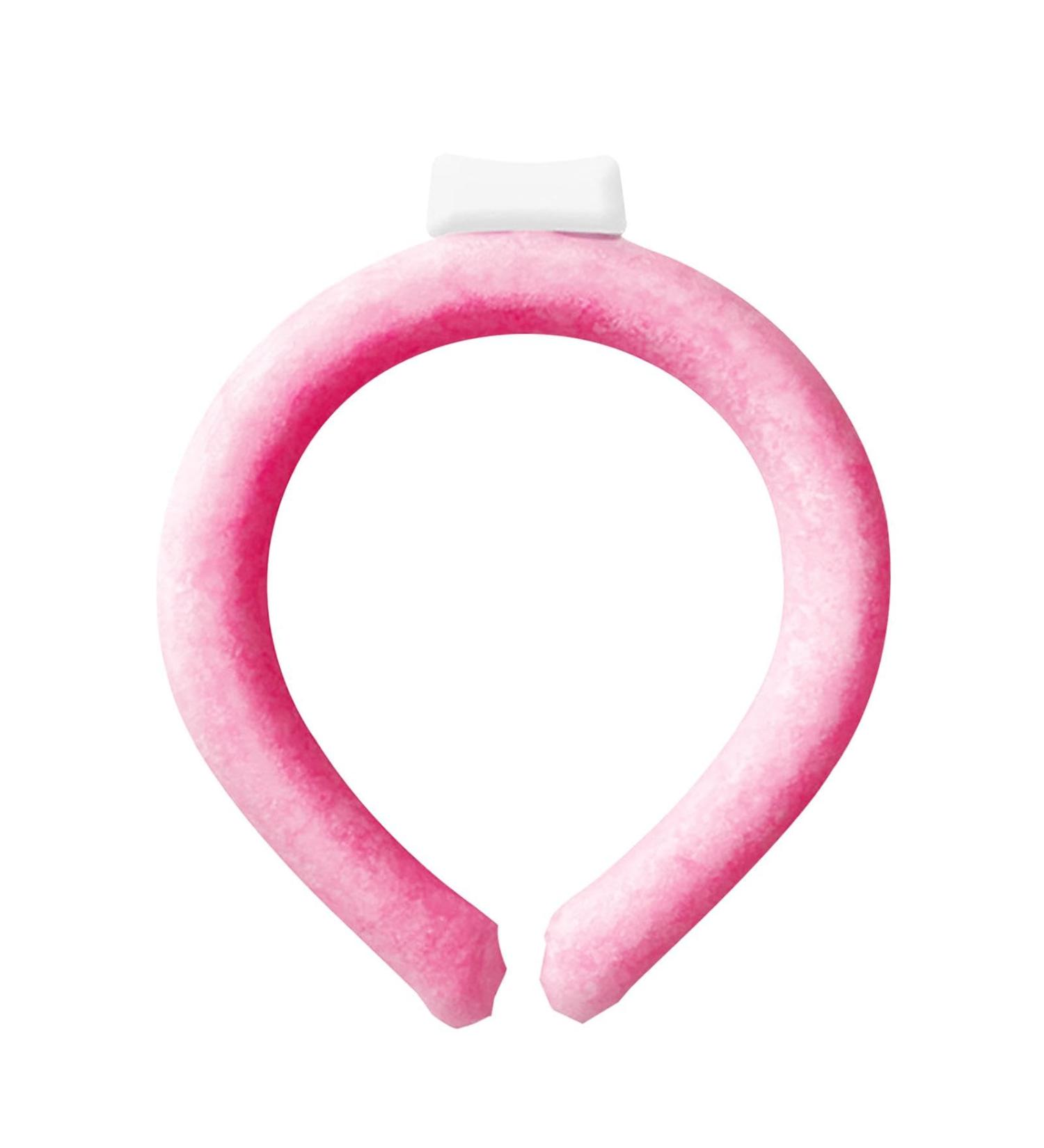 Neck Cooling Ring - Multipurpose Neck Cooling Wrap | Neck Cooling Tube For Summer | Neck Cooler Tube With Portable Design | Lightweight Neck Cooling Tube For Outdoor | Reusable Neck Cooler Pink - Buy Online on GoSupps.com