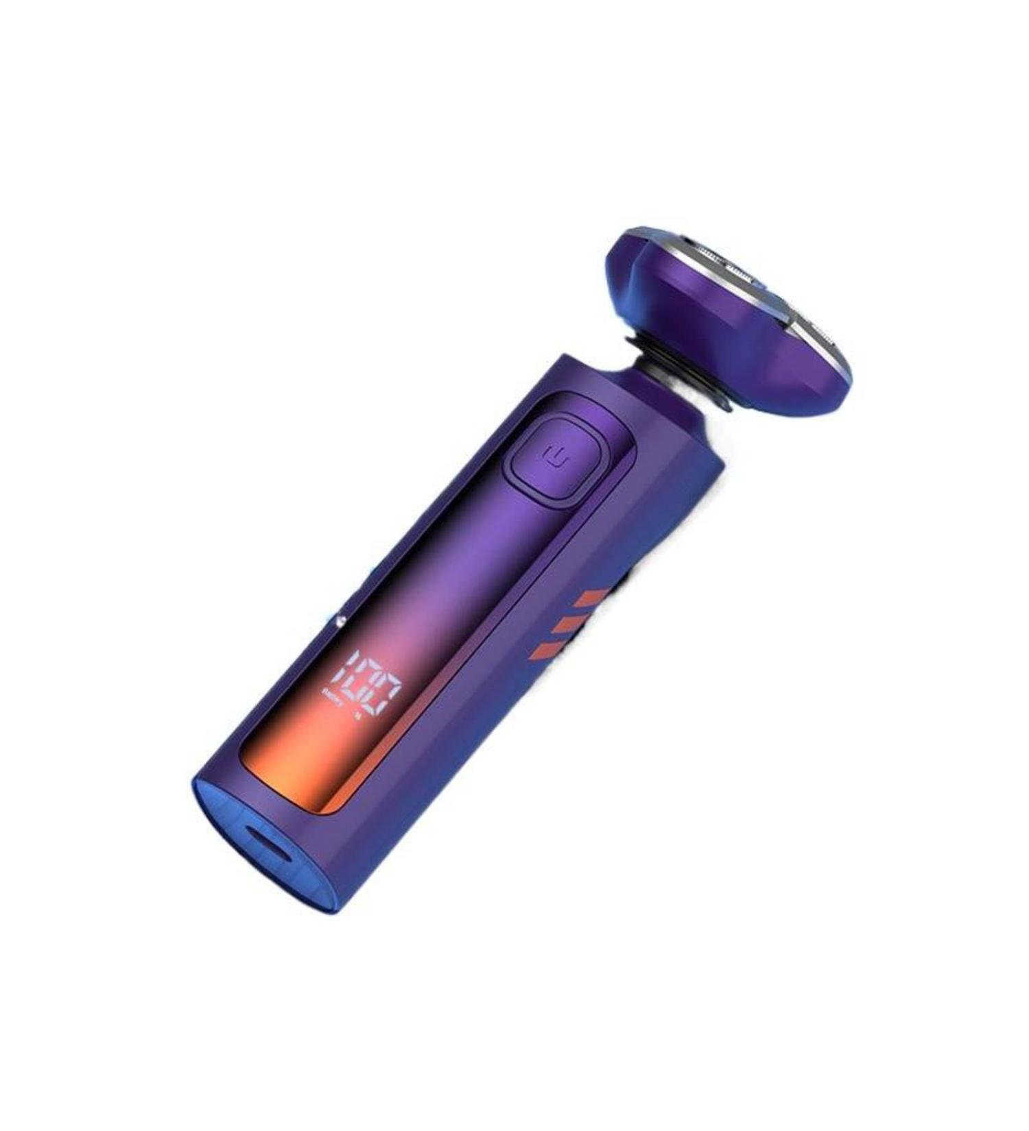 Men's Fully Washable USB Rechargeable Electric Shaver | Smart Floating Three-Blade Design for International Shipping - Buy Online on GoSupps.com