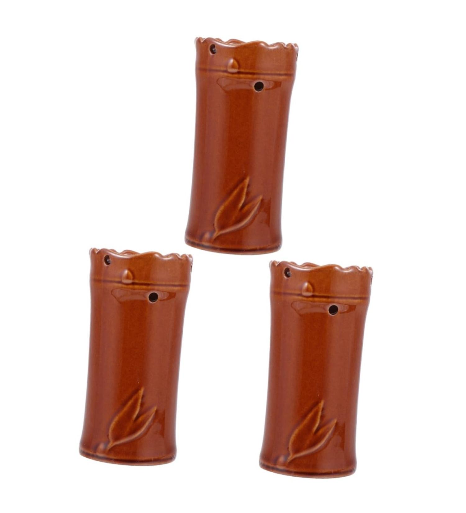 Frcolor 3 St Moxibustion Cups | Ceramic Moxibustion Tank & Portable Massage Tool - International Shipping Available - Buy Online on GoSupps.com