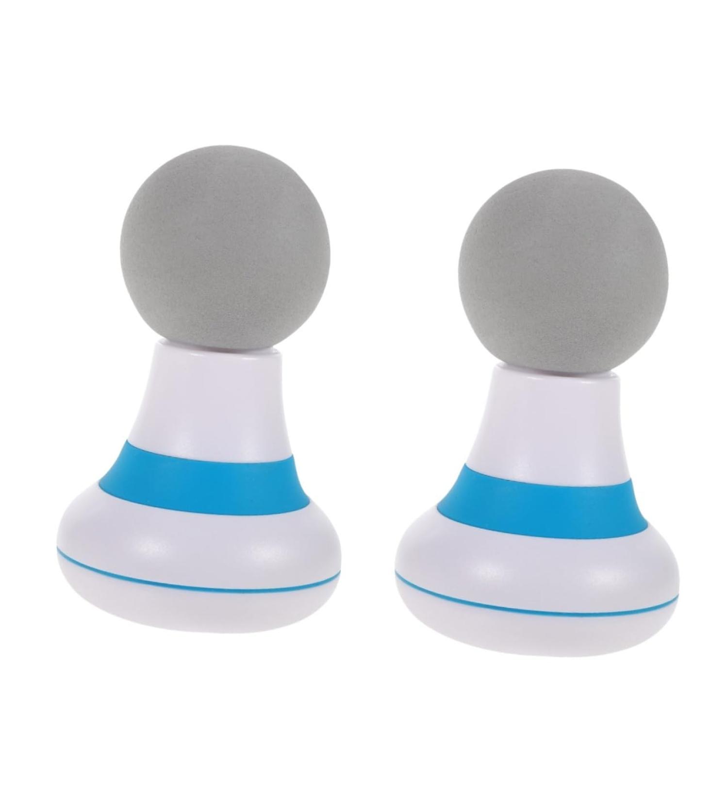 Fomiyes Portable Mini Massage Device - Comfortable Muscle Relaxation Tool for Home Use | Handy ABS White Hand Massager - Buy Online on GoSupps.com