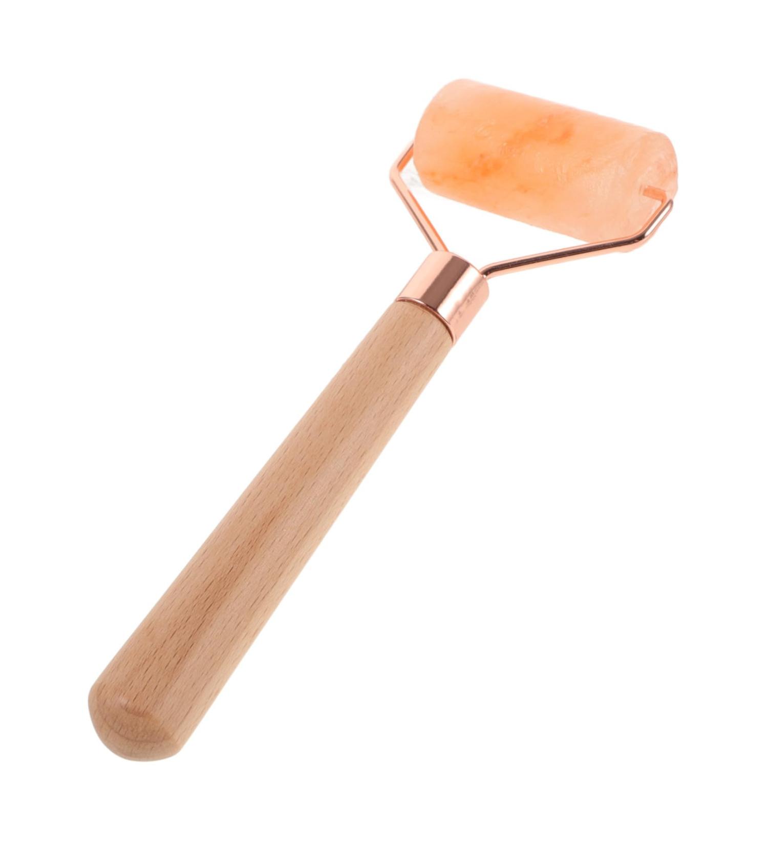 Salt Stone Massage Roller | Facial & Back Massager | Premium Skin Care Tool for Women - Buy Online on GoSupps.com