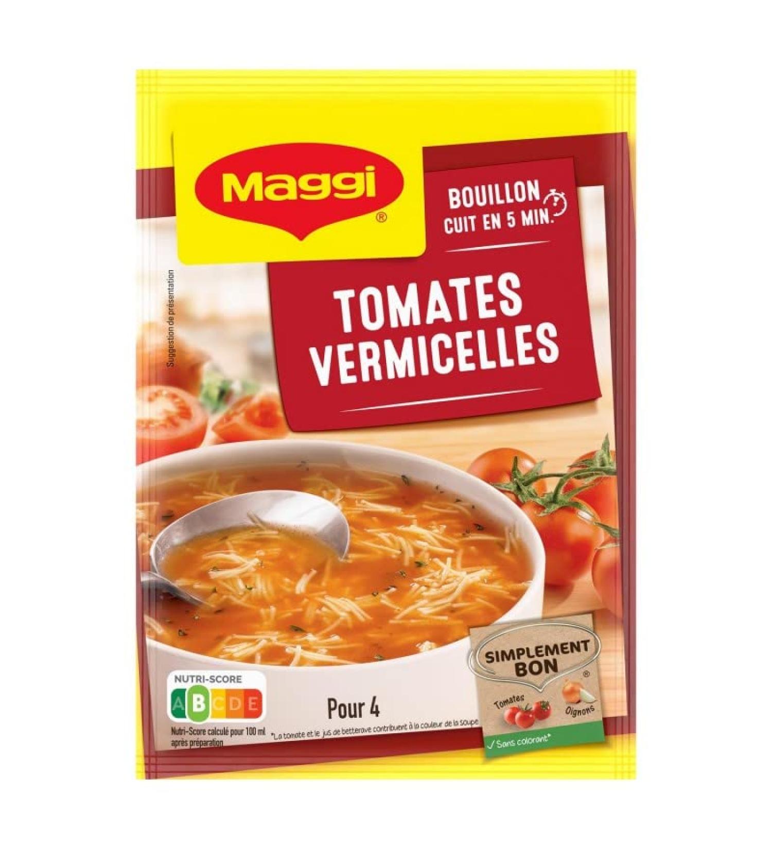  Epicerie sal e MAGGI - Tomato Vermicelli Stock Cubes 70g - Pack of 4 - Sold in Packs - Buy Online on GoSupps.com