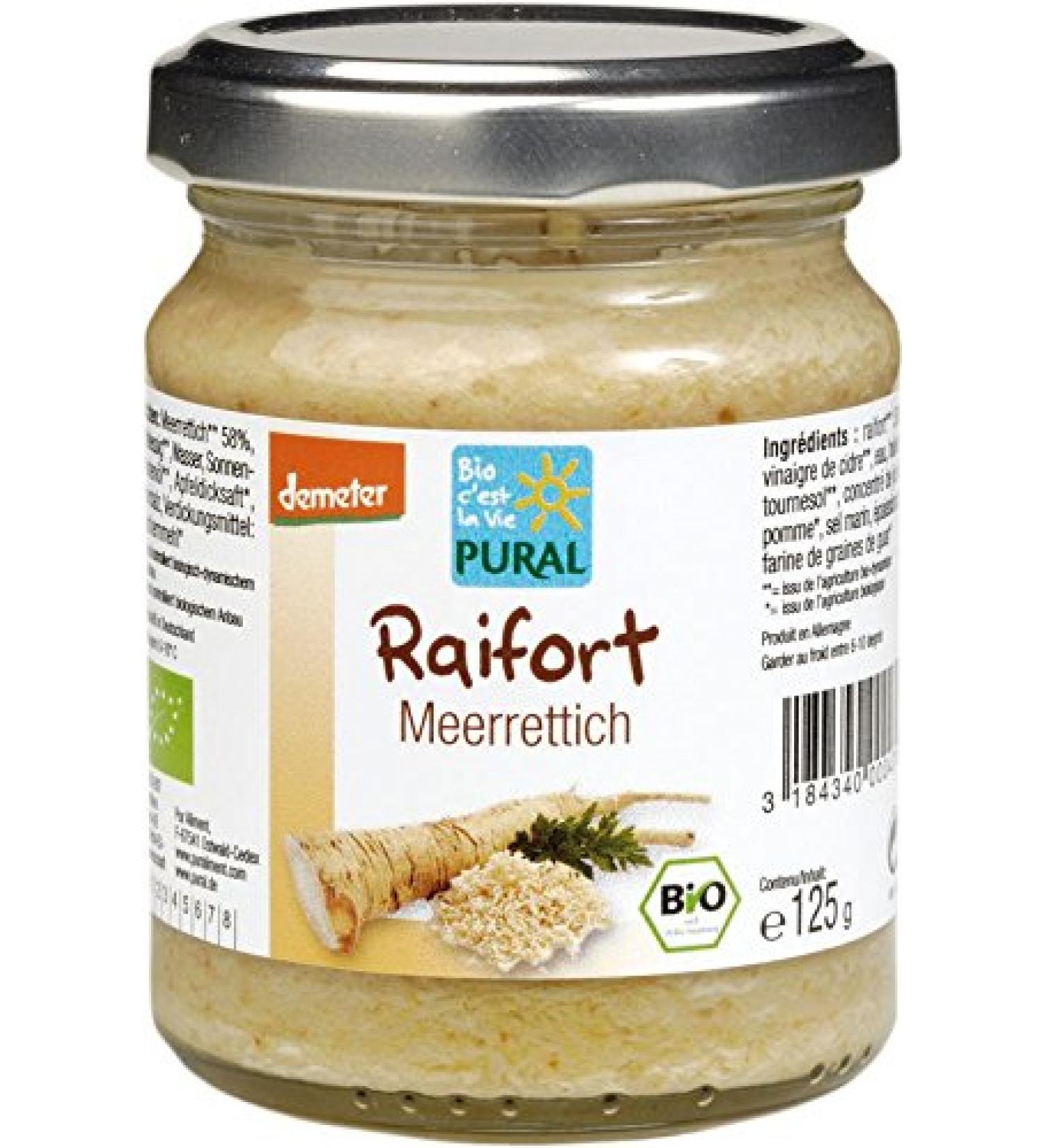 PURALIMENT - RAIFORT DEMETER 125G