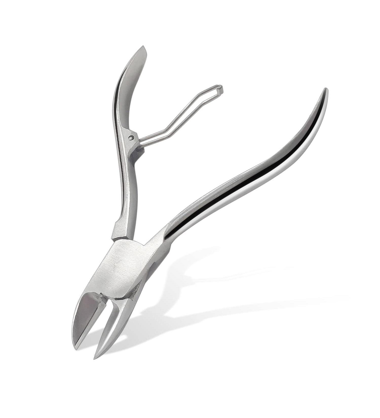 Professional Stainless Steel Cuticle Nippers - Precision Tool for Removing Excess Skin & Barbs on Fingers and Toes | International Shipping - Buy Online on GoSupps.com