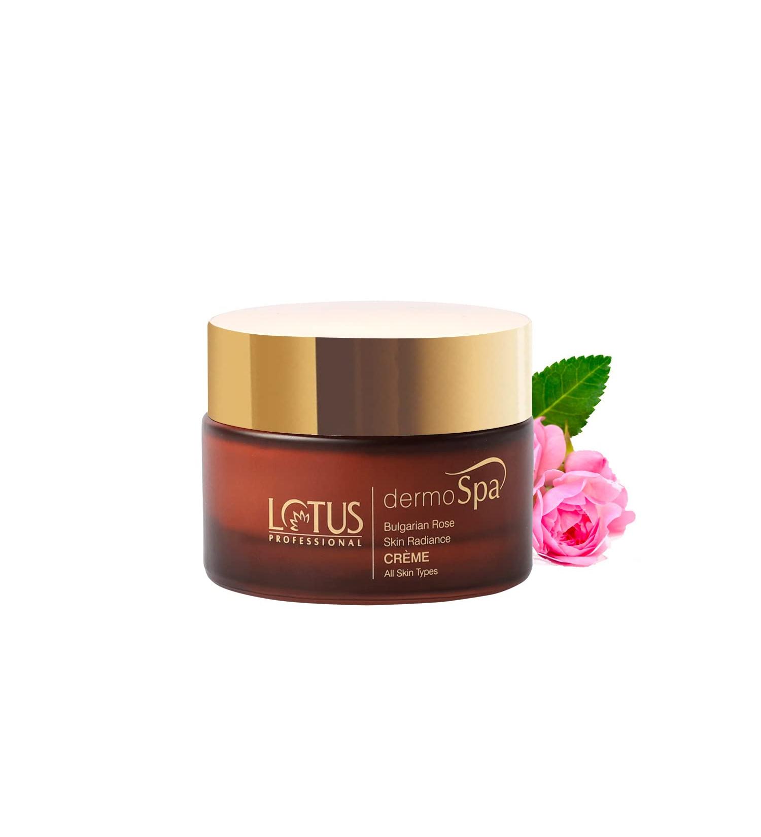 Buy Lotus Professional Dermo Spa Bulgarian Rose Skin Radiance Creme SPF20 - 50g | International Shipping Available - Buy Online on GoSupps.com
