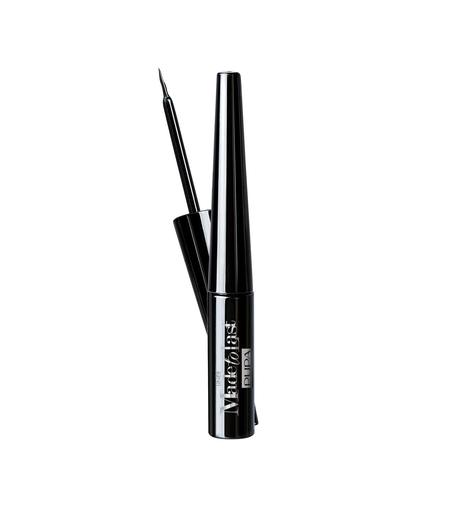 Pupa Made to Last Liner No. 001 Extra Black | Long-Lasting Eyeliner for All-Day Wear | Buy Internationally - Buy Online on GoSupps.com