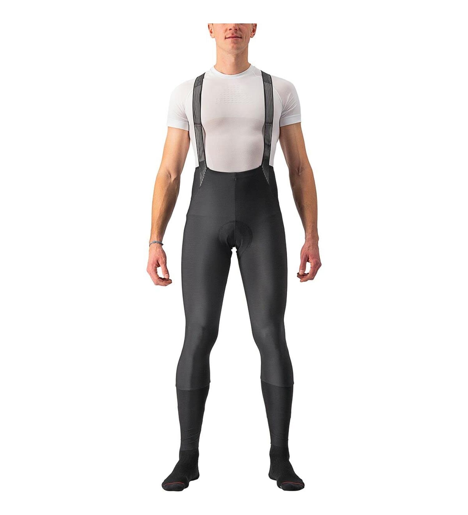 Castelli Mens Semifreddo Bibtight Leggings XL Black - Premium Cycling Wear for All Seasons | International Shipping Available - Buy Online on GoSupps.com