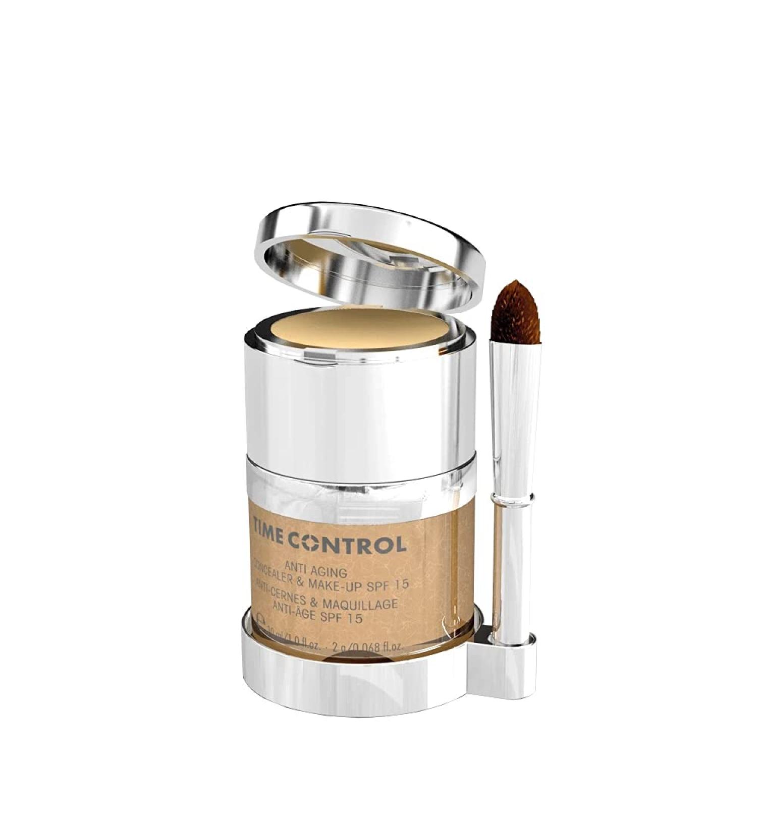 Time Control Anti-Aging Makeup & Concealer | tre Belle Cosmetics - Moisturizing Formula in TC Nude Cream & TC Ivory Beige (30ml) - Buy Online on GoSupps.com