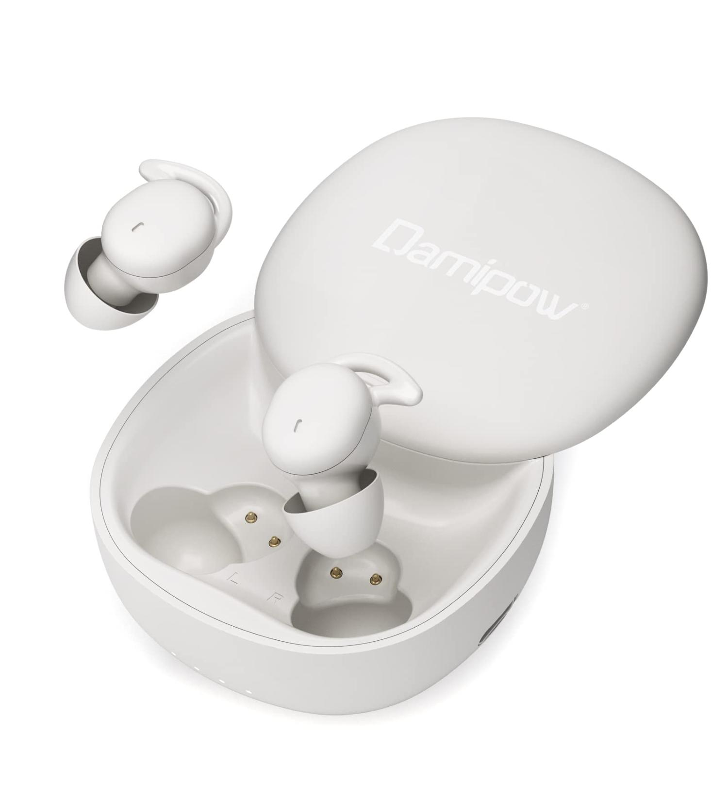 Sleep-Friendly Wireless Earbuds: Ultra-Soft & Noise Blocking for Insomnia, Snoring, Meditation - Buy Online on GoSupps.com