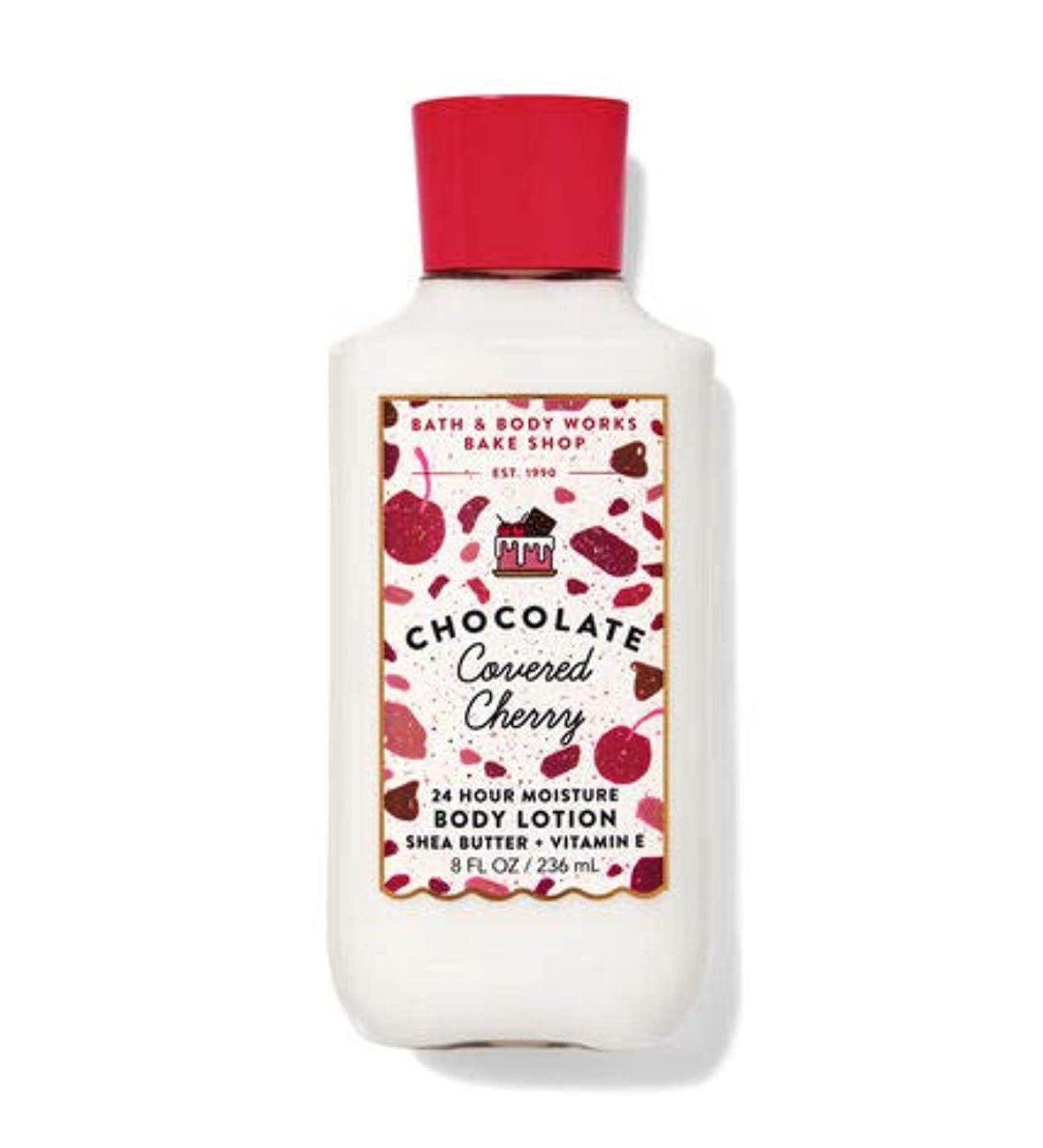 Bath and Body Works Chocolate Covered Cherry Super Smooth Body Lotion 8 fl oz / 236 mL