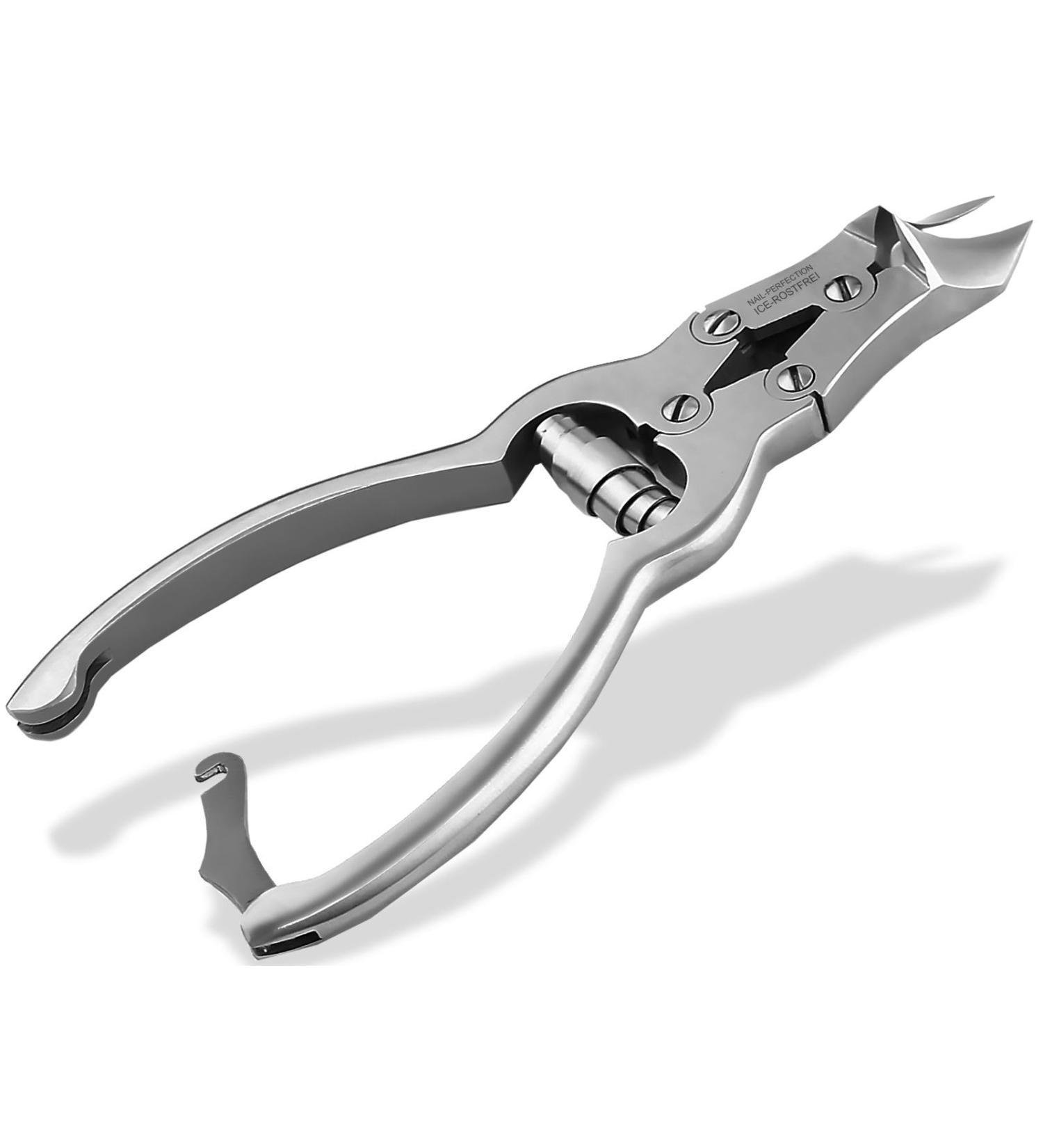 Professional Foot Care Head Cutter Nail Pliers - Double Gear Ratio 4-Way Screwed for Precision & Comfort - Buy Online on GoSupps.com