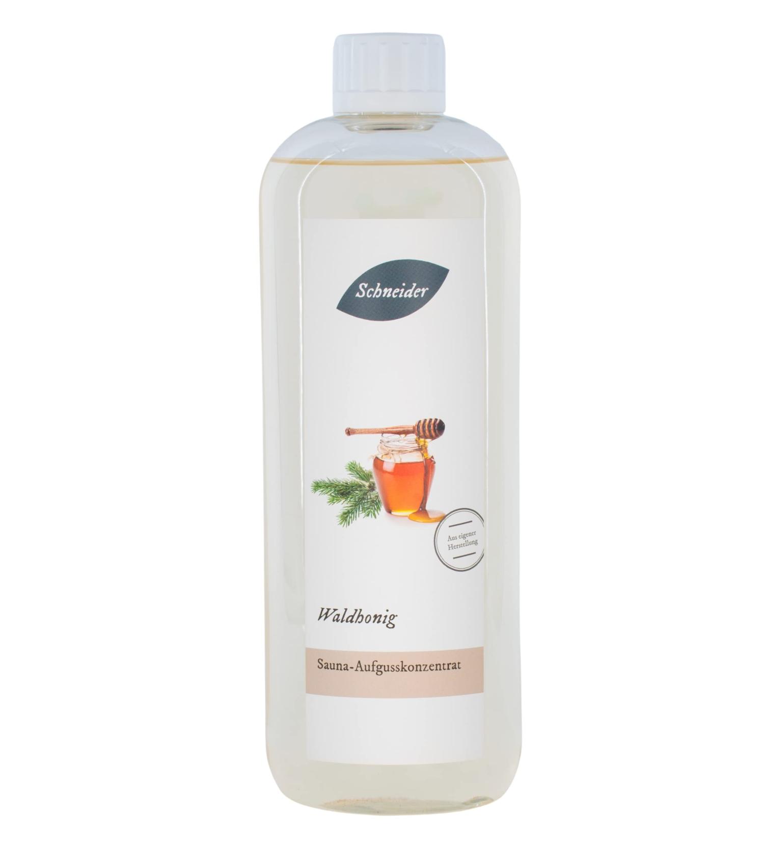 Saunabedarf Schneider Infusion Concentrate - Forest Honey 1000ml | Sweet & Woody Sauna Experience - Buy Online on GoSupps.com