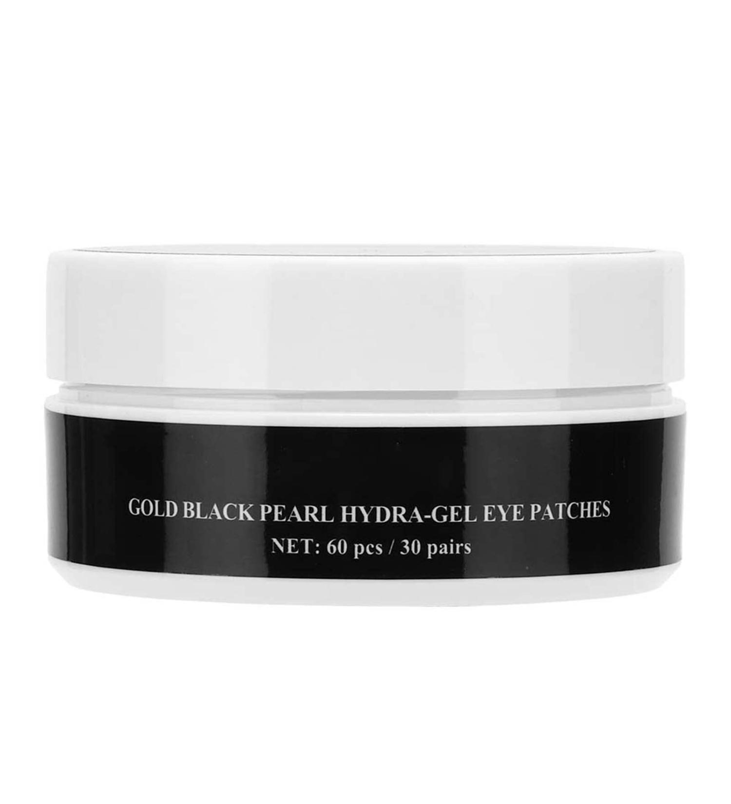 Eye Collagen Mask - 60pcs Gold Black Pearl Anti-Aging Eye Pads for Dry Eyes & Fine Lines - Buy Online on GoSupps.com