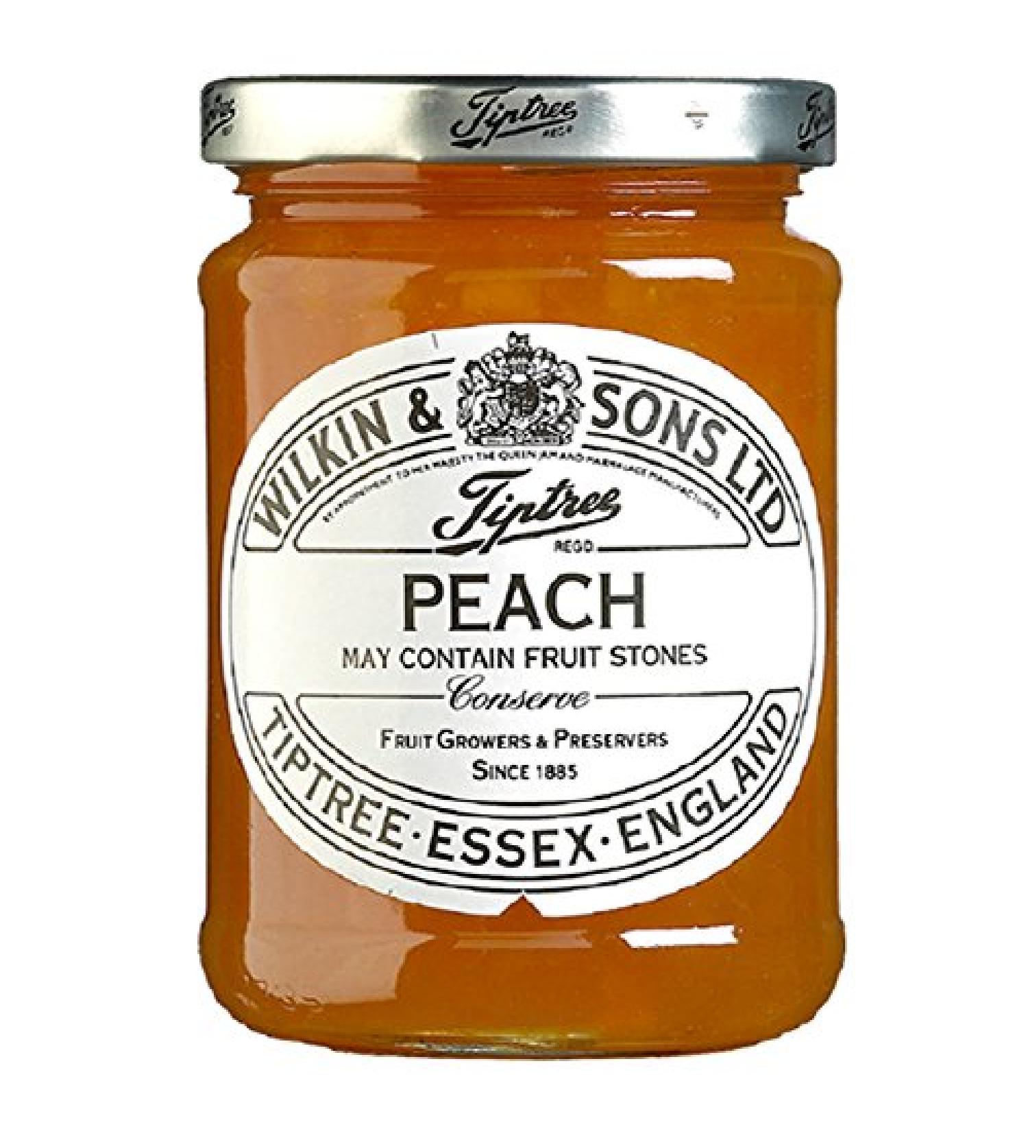 Tiptree Peach Jam 340g (Pack of 6)
