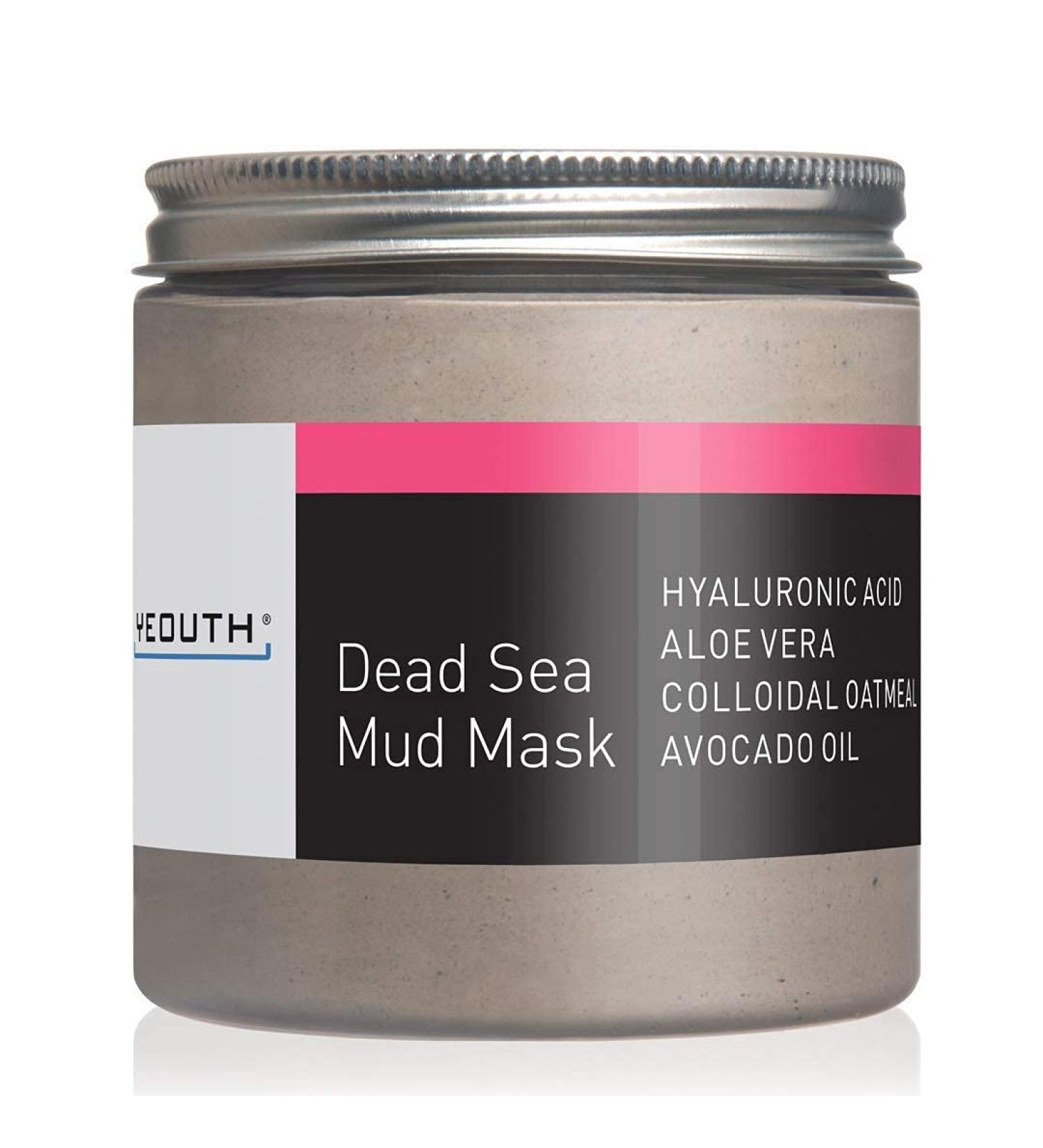 Yeouth Dead Sea Mud Mask 8 fl oz - Anti-Aging & Deep Cleansing Skincare - Buy Online on GoSupps.com