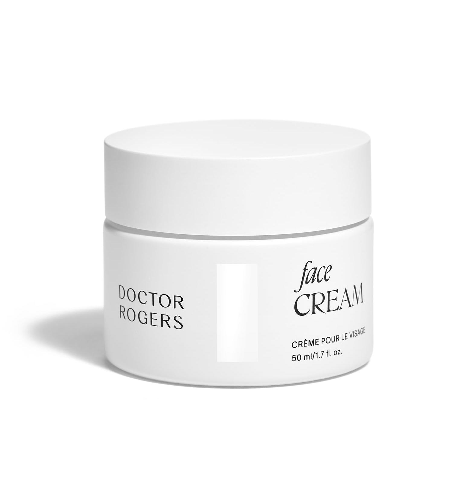 Doctor Rogers Face Cream Moisturizer | Hydrating Anti-Aging Lotion for All Skin Types | Niacinamide Shea Butter & Squalane | 50ml - Buy Online on GoSupps.com