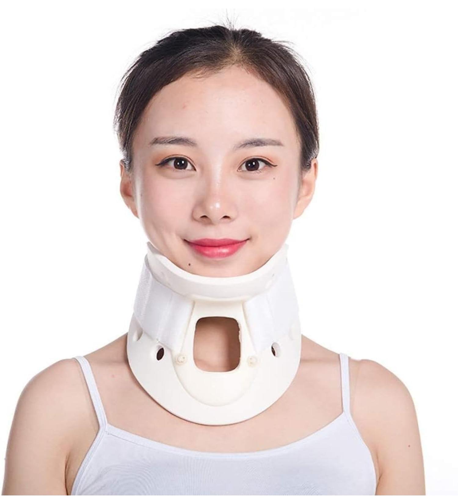 JLASDR Adjustable Neck Support | Breakable Orthosis Collar for Neck Pain Relief (Size L) - Buy Online on GoSupps.com