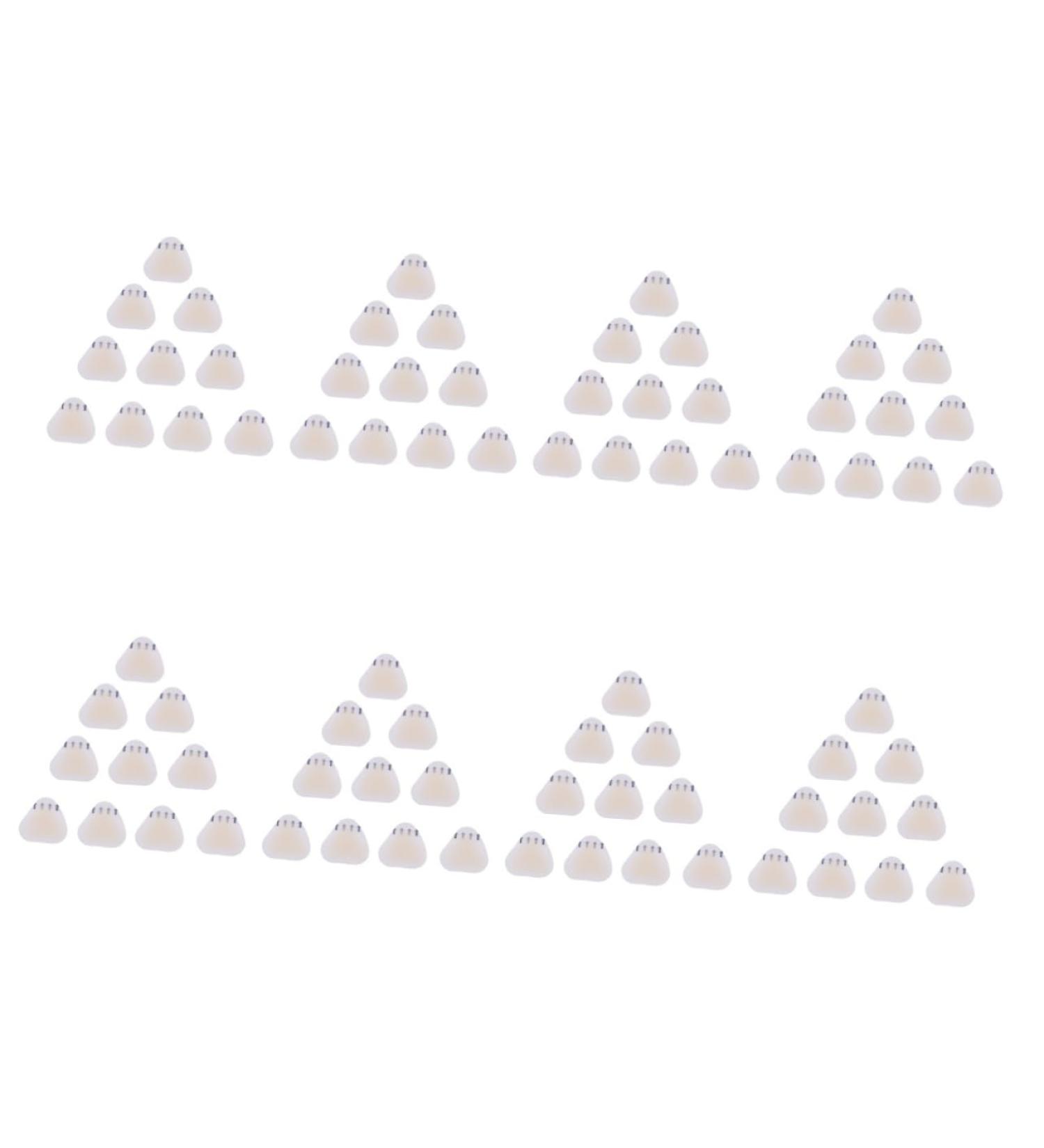 FRCOLOR 80 Pcs White Transparent Cloth Gel Heel Stickers - Best for Pain Relief & Comfort - Buy Online on GoSupps.com