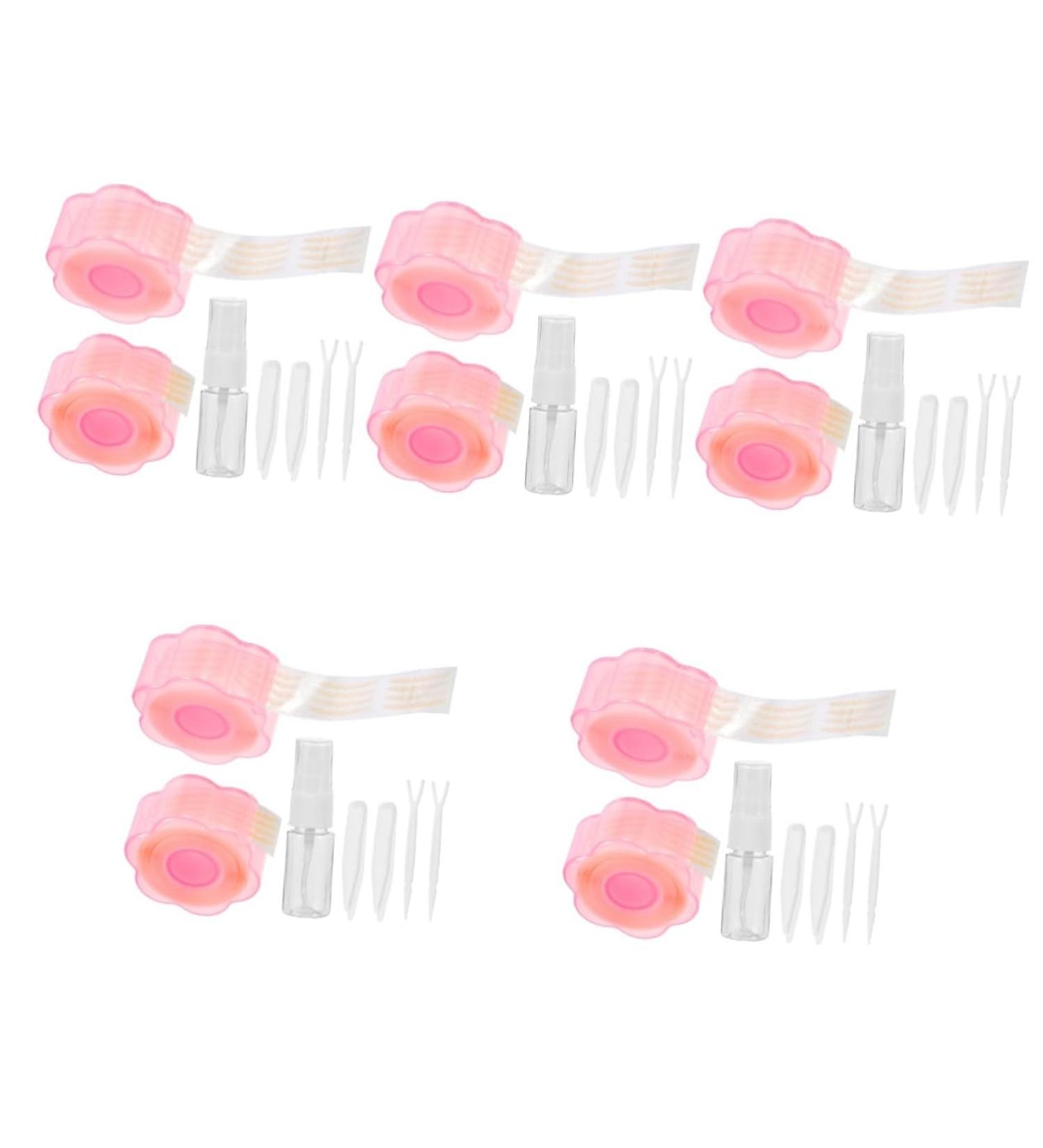 POPETPOP 5 Sets Lace Double Eyelid Sticker Tool Stickers Double Eyelid Stickers Makeup Invisible Eyelid Sticker Eyelid Tape for Hooded Eyes Invisible Eyelid Lifter Strip Girl Cosmetics - Buy Online on GoSupps.com