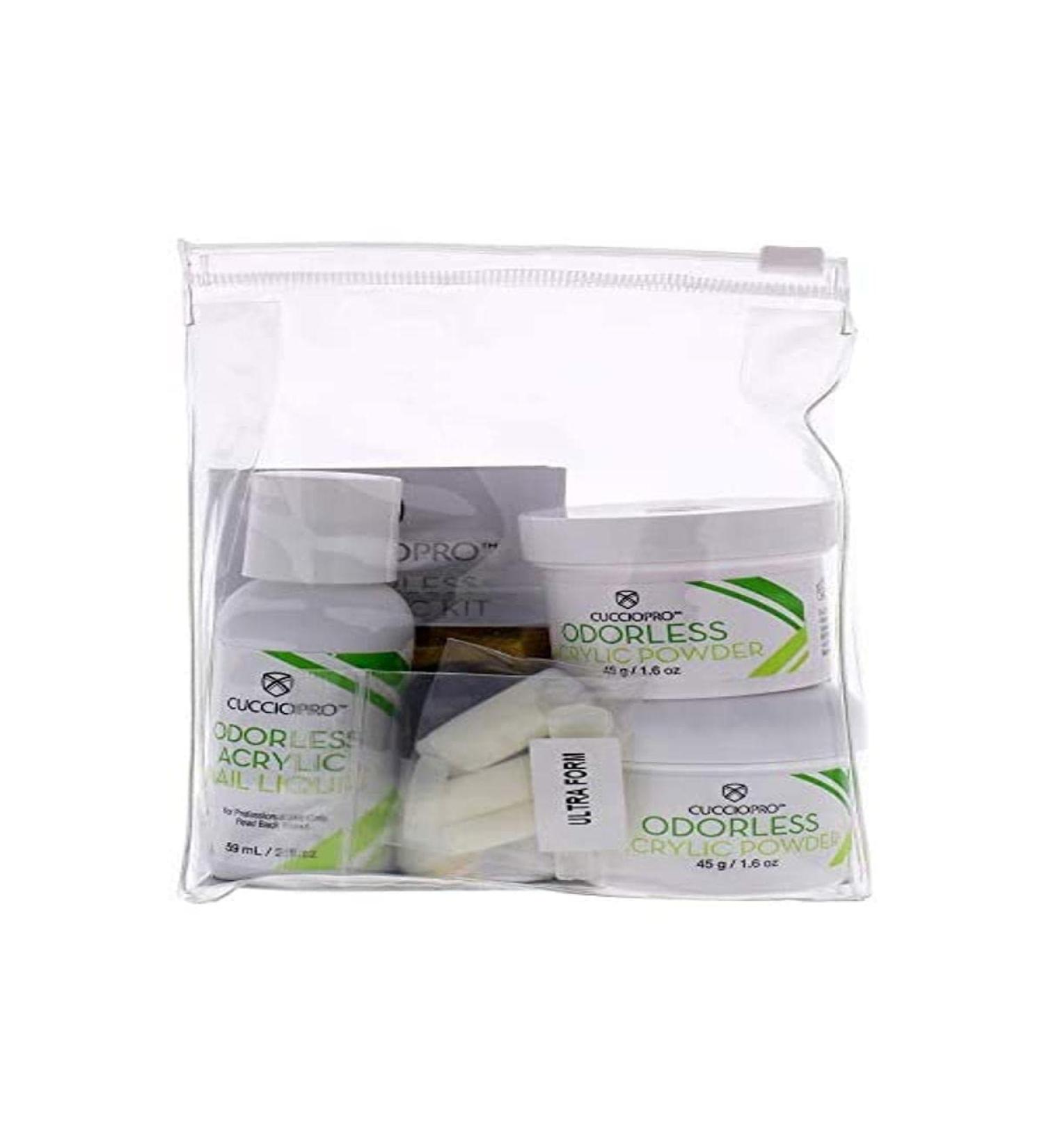 Cuccio Pro Odorless Acrylic Kit - Intermediate 7 Pc 7count