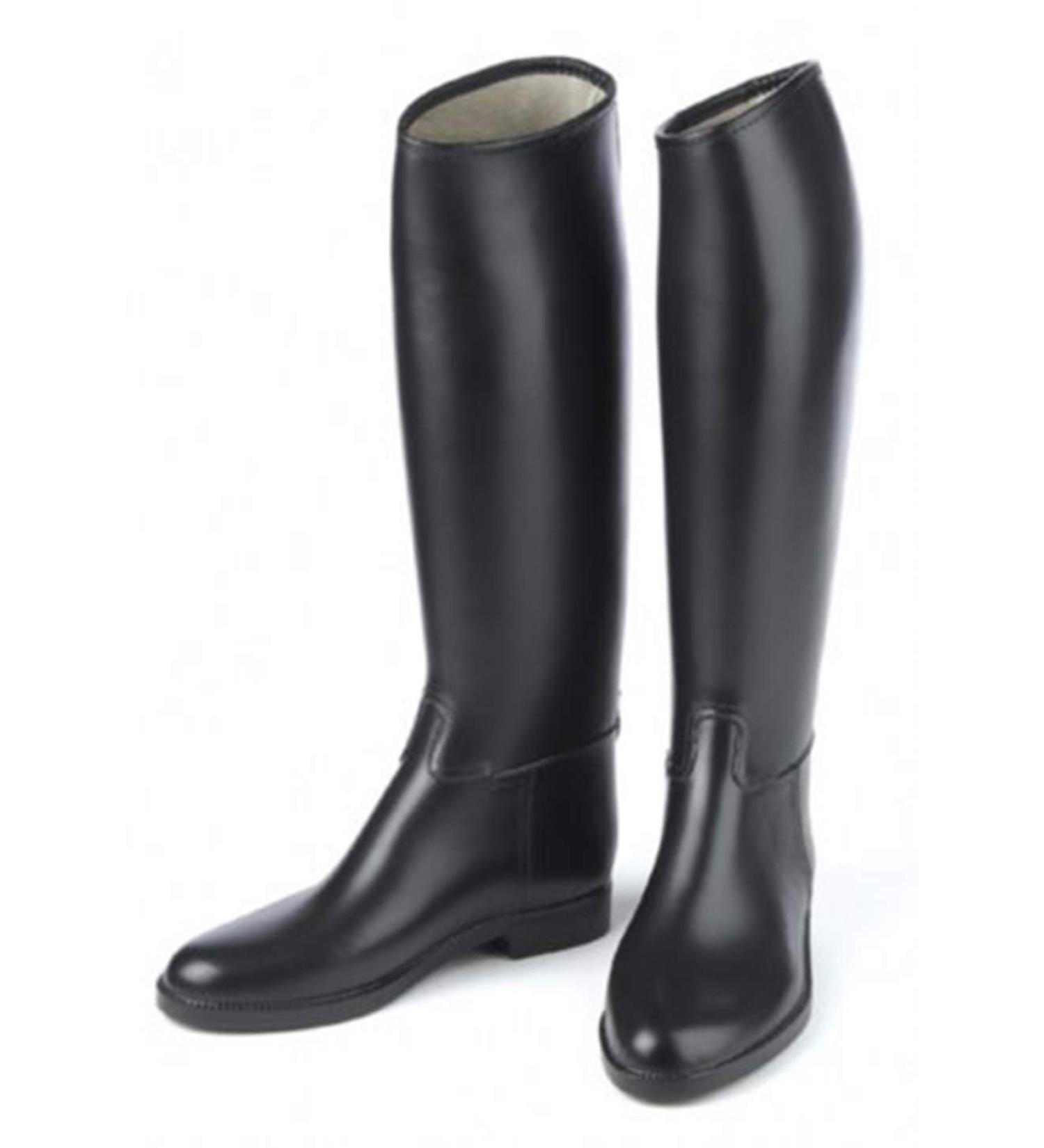 Ovation Ladies Cottage Derby Lined Rubber Riding Boots 1 Black