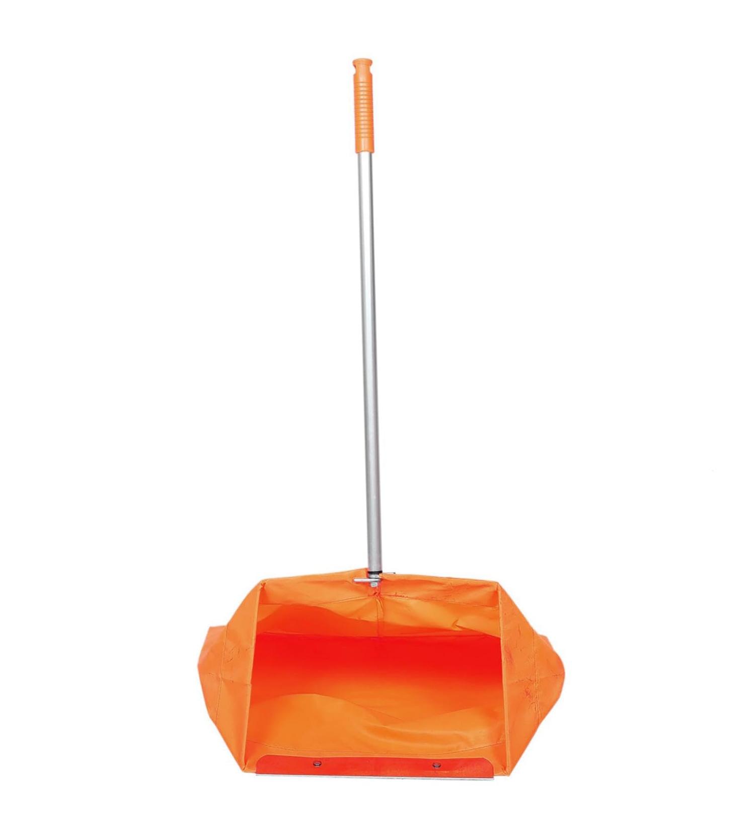 Upright Dustpan Garden Long Handle Dust Pan | Ergonomic Cleaning Dustpan with Collector Bag for House Kitchen Room Indoor Floor - Buy Online on GoSupps.com
