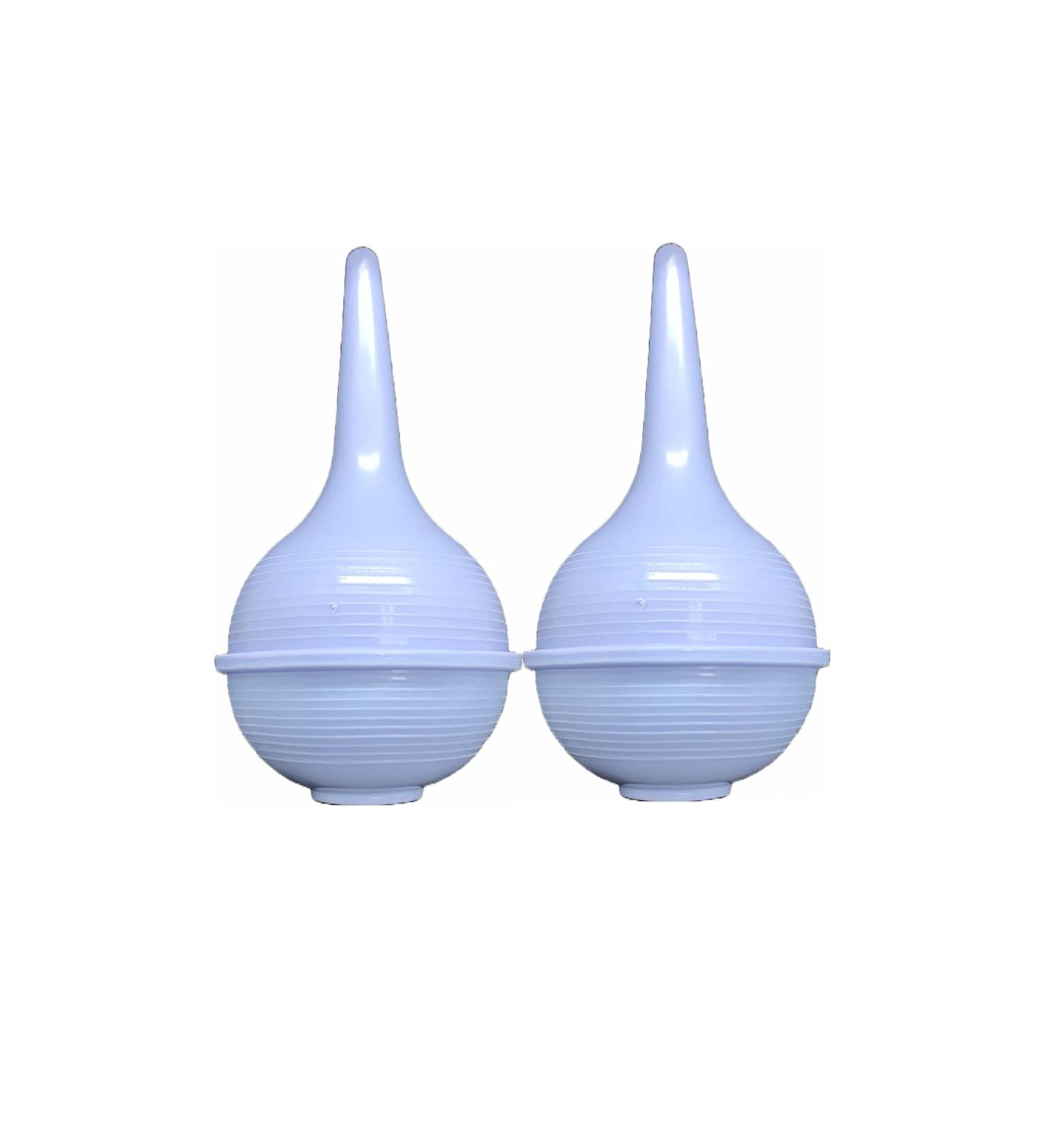 Comfort Soft Sterile Baby Nasal Aspirator & Ear Wax Bulb Syringe 2oz Blue - Pack of 2 - Buy Online on GoSupps.com