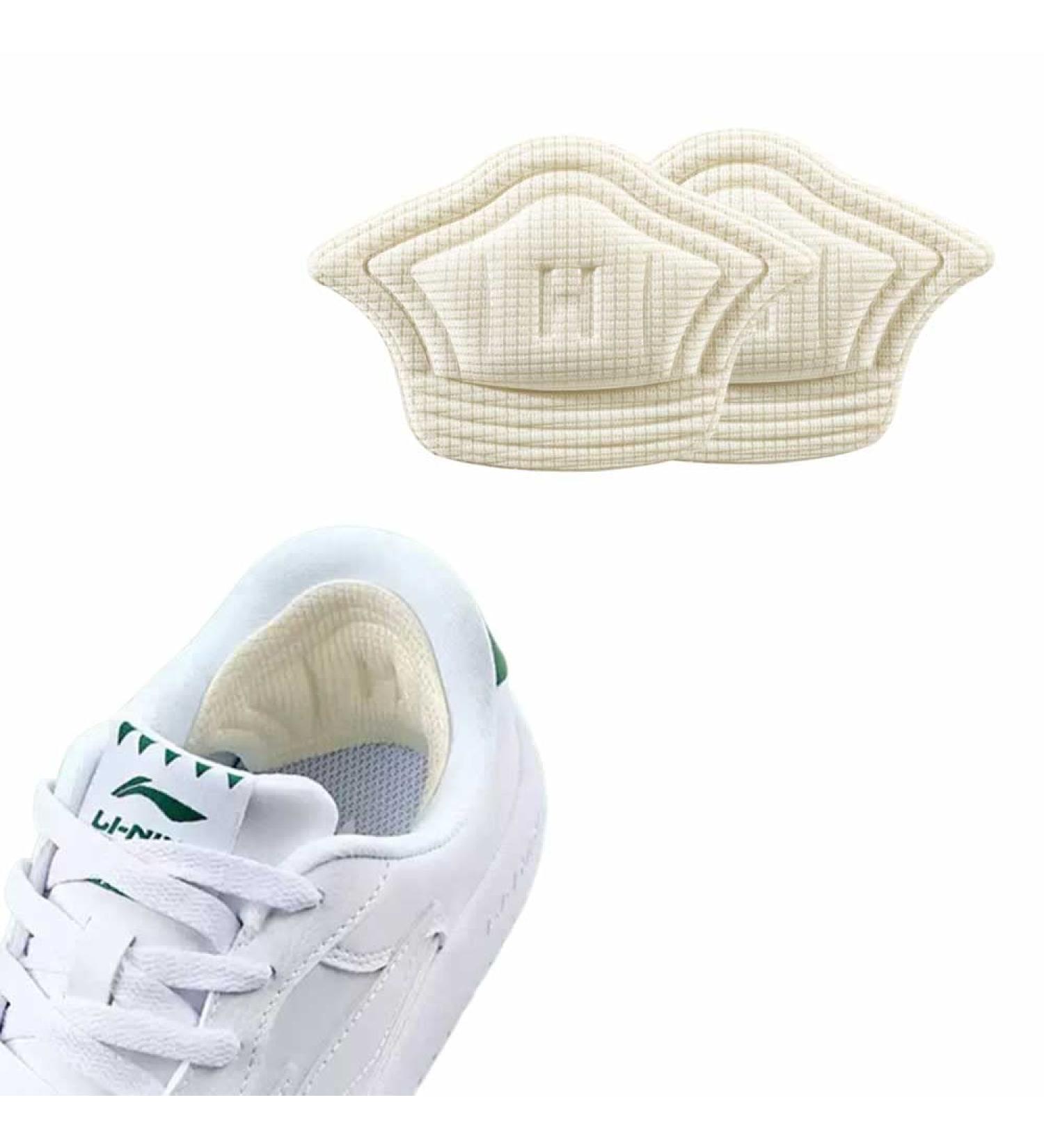 Back of Heel Cushion Inserts - Adhesive Heel Guards for Loose Shoes Perfect Fit Insole Patch for Sneakers (Beige 10mm - Buy Online on GoSupps.com