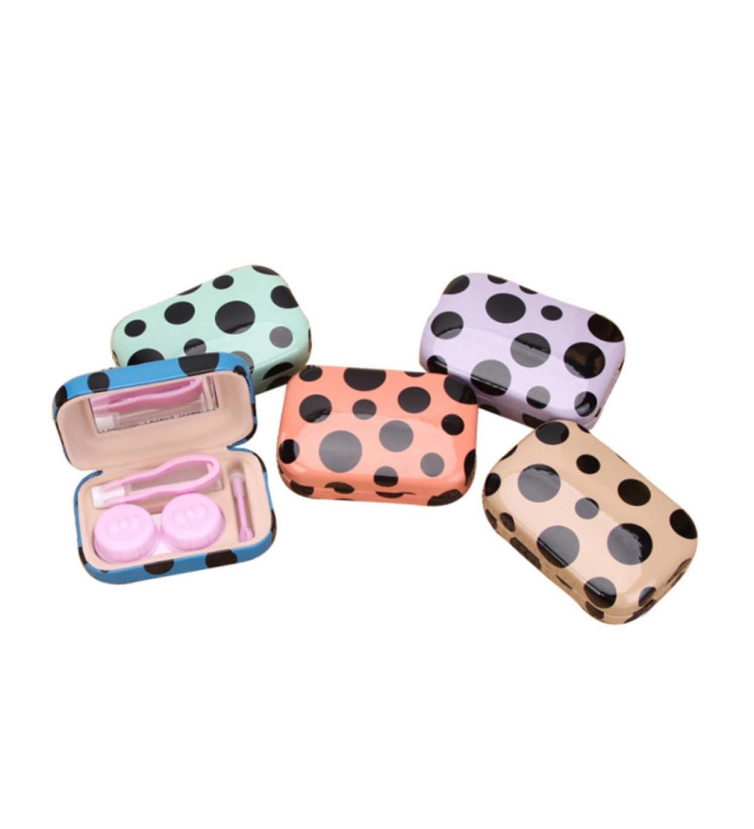 Gleavi Mini Travel Glasses Case & Tweezers Set | Compact Lens Organizer - 8.5x5.5 cm - Buy Online on GoSupps.com