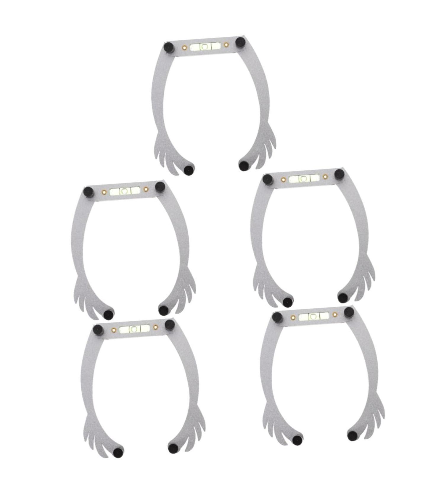 FOMIYES 5pcs eye brow shaping kit eyebrow measuring tool bow and arrow eyebrow trimming eyebrow line - Buy Online on GoSupps.com