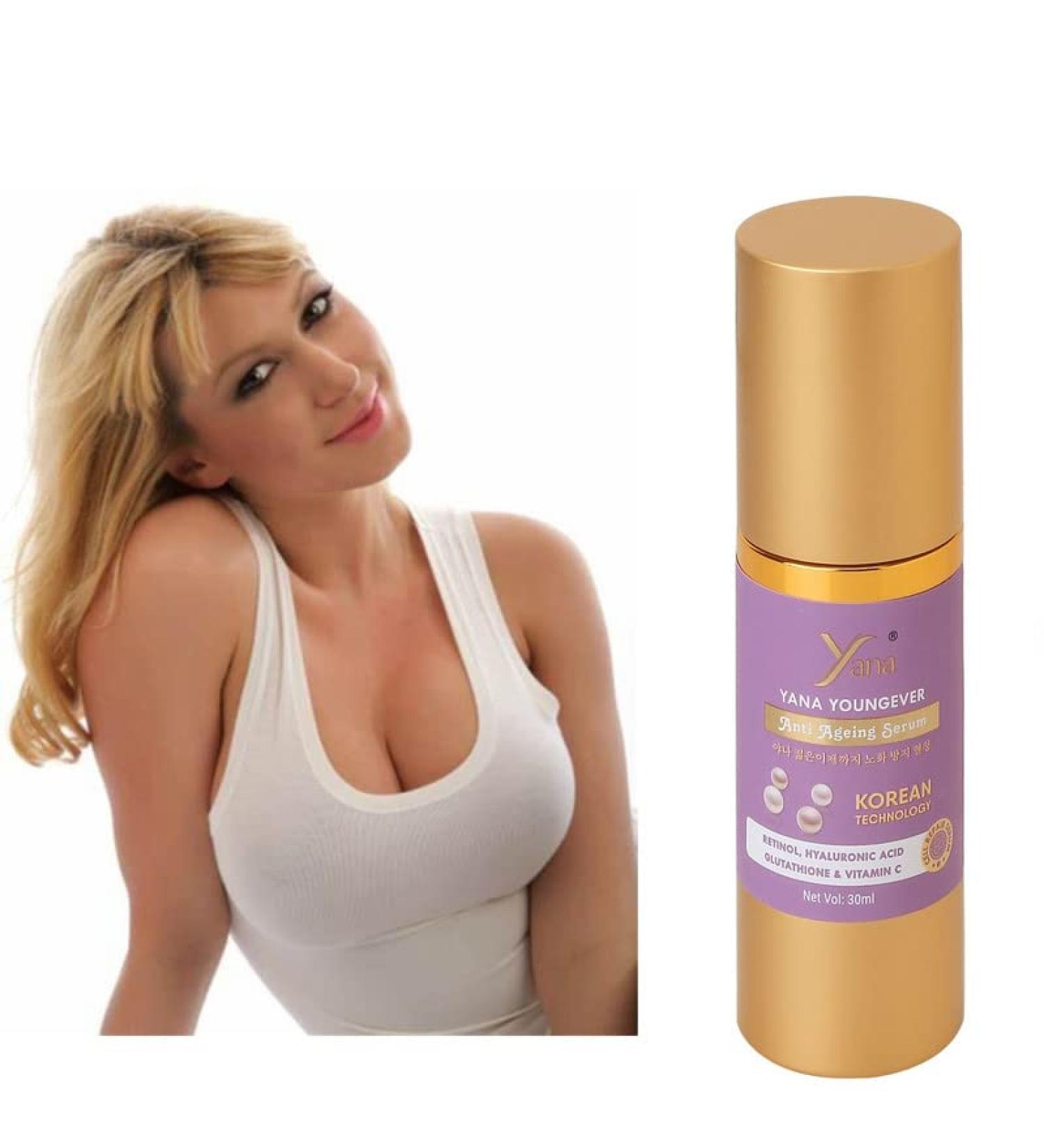  Yana Yana Korean Technology Booster with Hyaluronic Acid Vitamin C Skin Active Face Serum Brightening & Antidark Spots Vitamin C And Younger Skin Anti Aging & Facial Serum - Buy Online on GoSupps.com