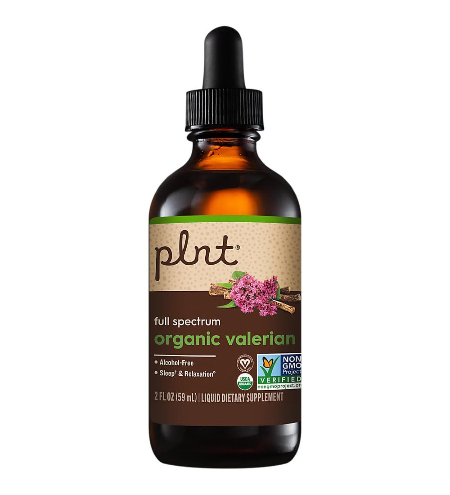 Organic Liquid Valerian Full Spectrum Alcohol-Free Supports Sleep & Relaxation (2 fl. oz.) - Buy Online on GoSupps.com