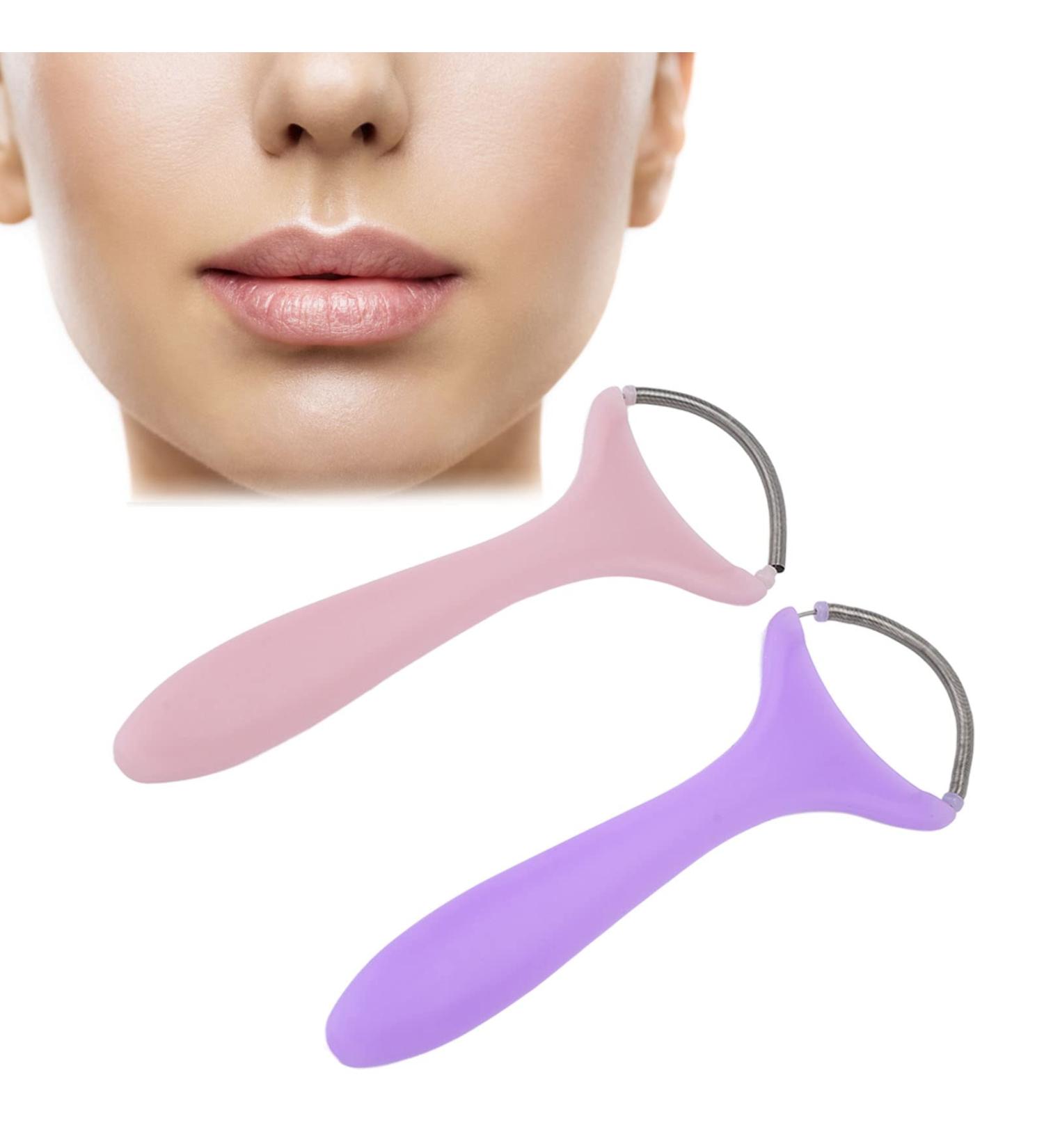 Spring Facial Hair Remover Set - 2pcs Threading Epilator for Women | Face & Lip Hair Removal Tool - Buy Online on GoSupps.com